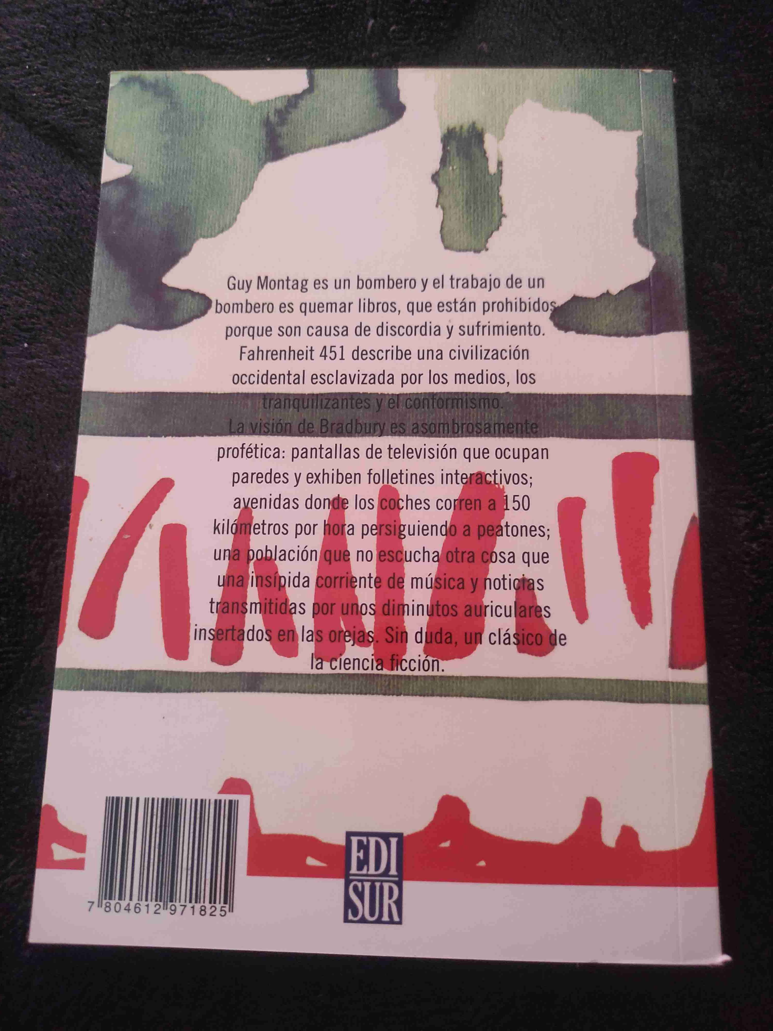 Libro Fahrenheit 451, Ray Bradbury - miniatura 2