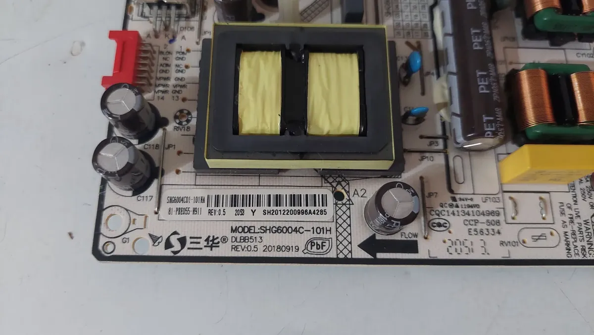 Fuente Para Tv Master-g Mga5000 Y Master-g Mg4s50 - miniatura 3