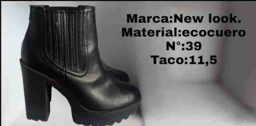 Botines negros de tacón alto - miniatura 2