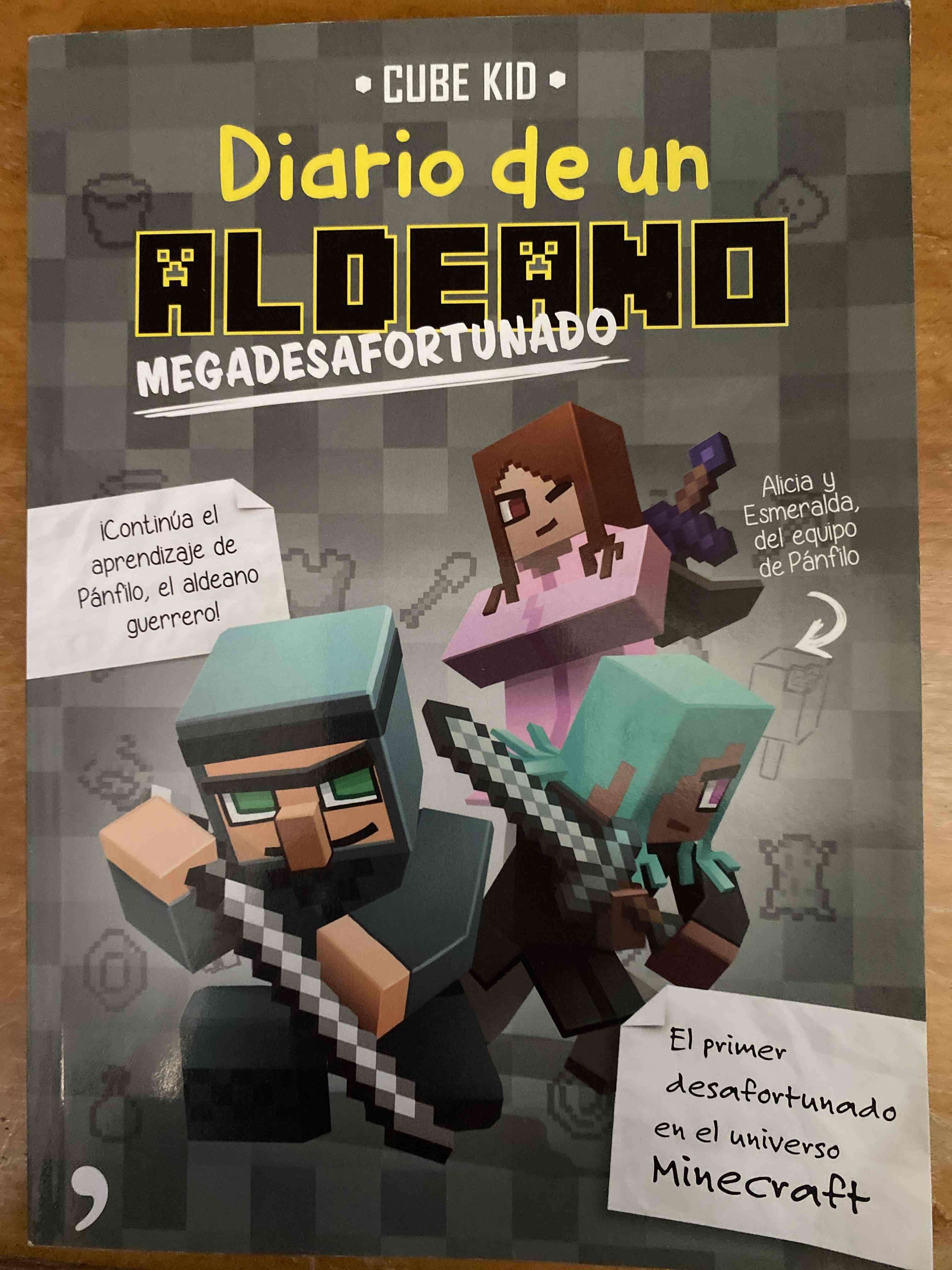 Libro 'Diario de un aldeano' Cube Kid