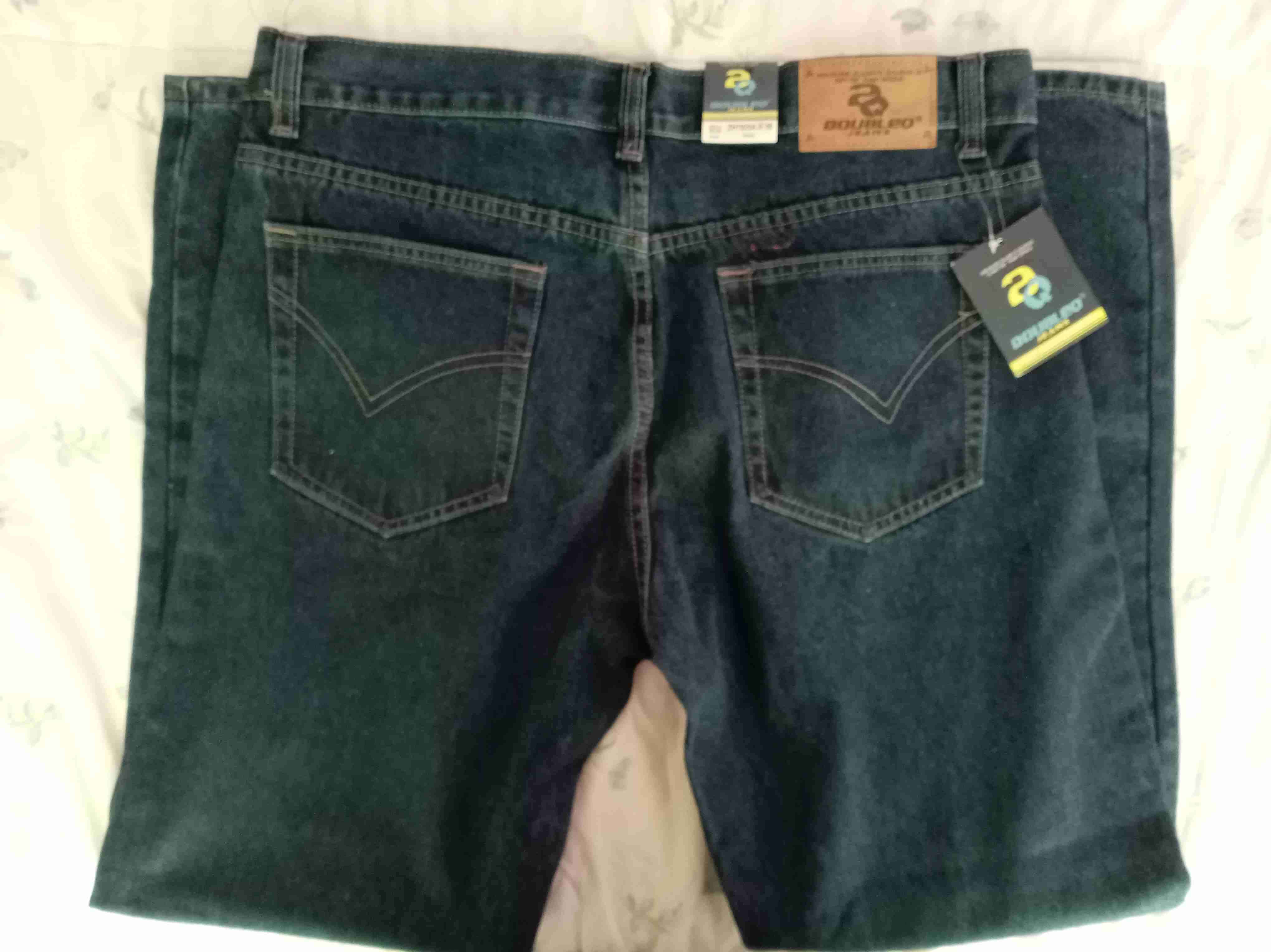 Jeans de mezclilla azul oscuro - miniatura 2