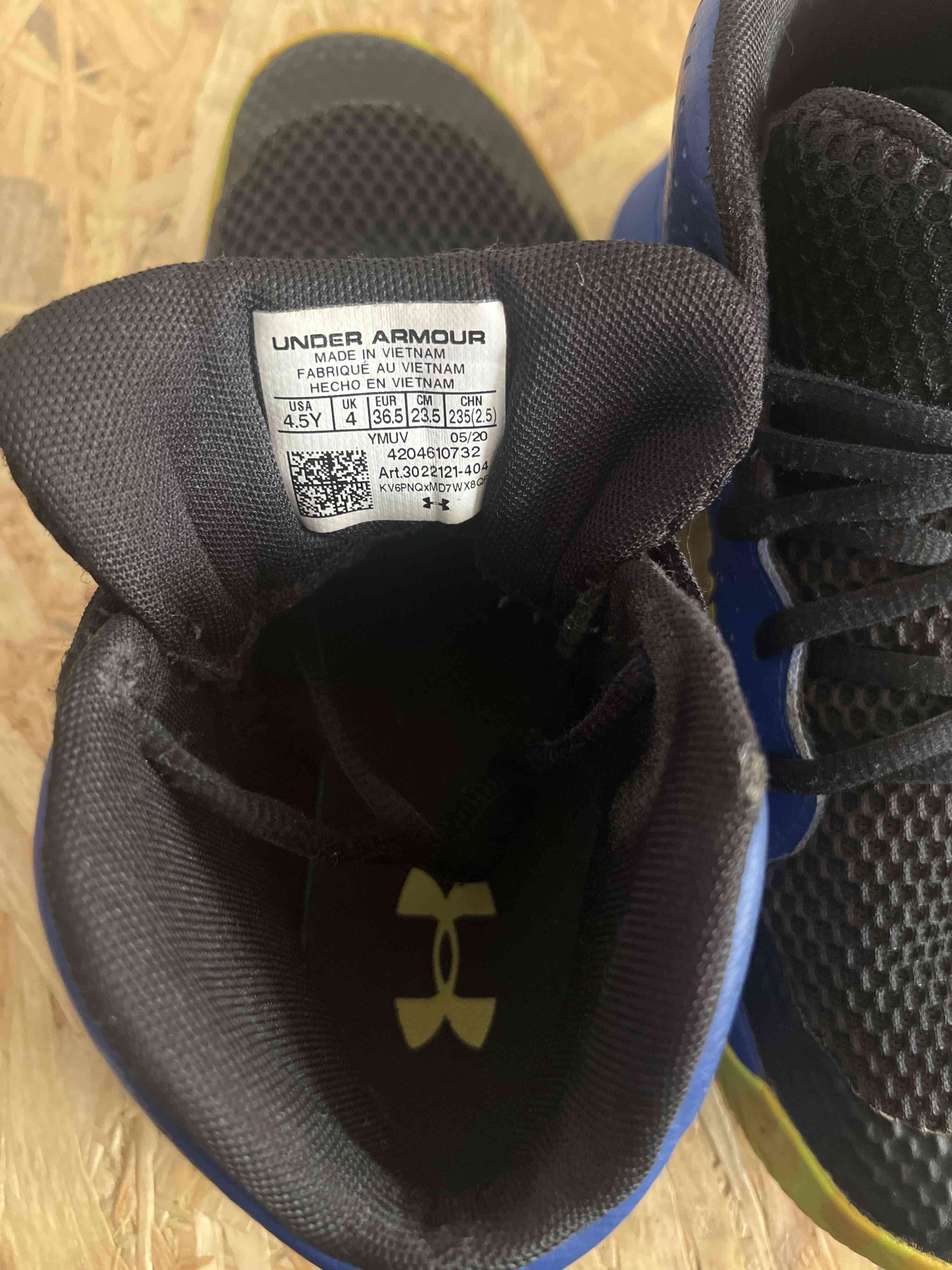 Zapatillas básquetbol niño negras y azules - miniatura 6