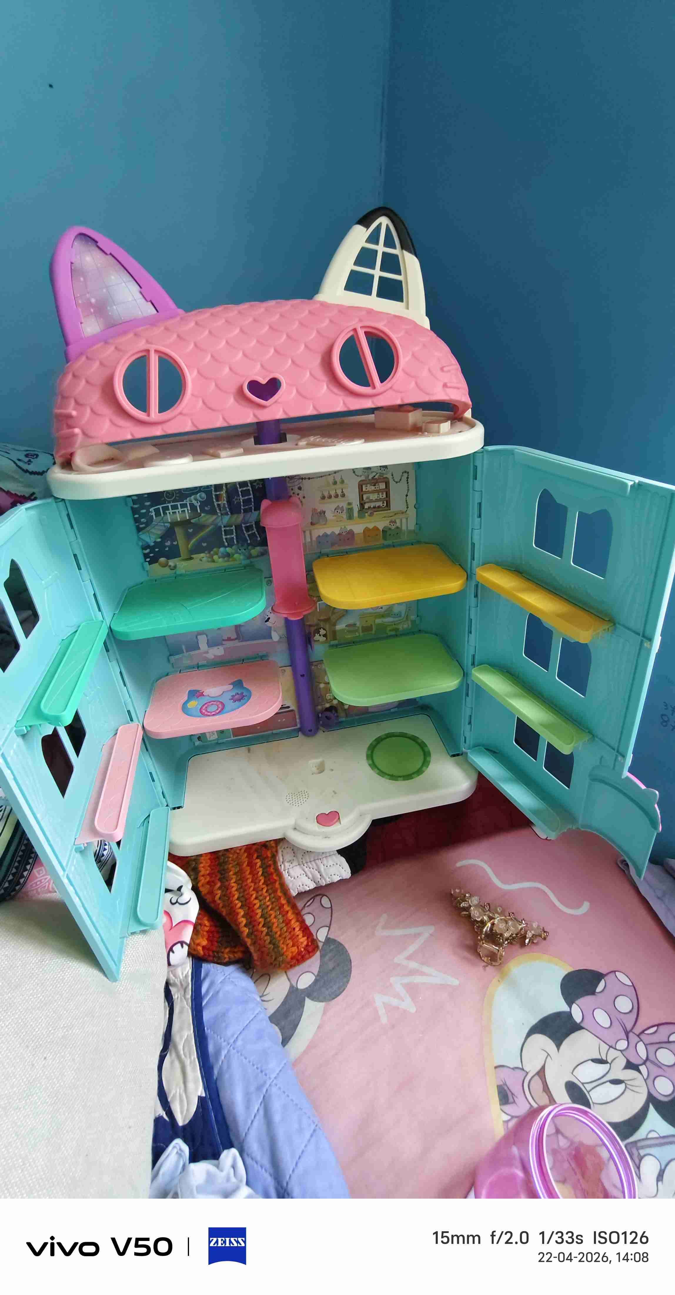 Casa de muñecas gatita - miniatura 1