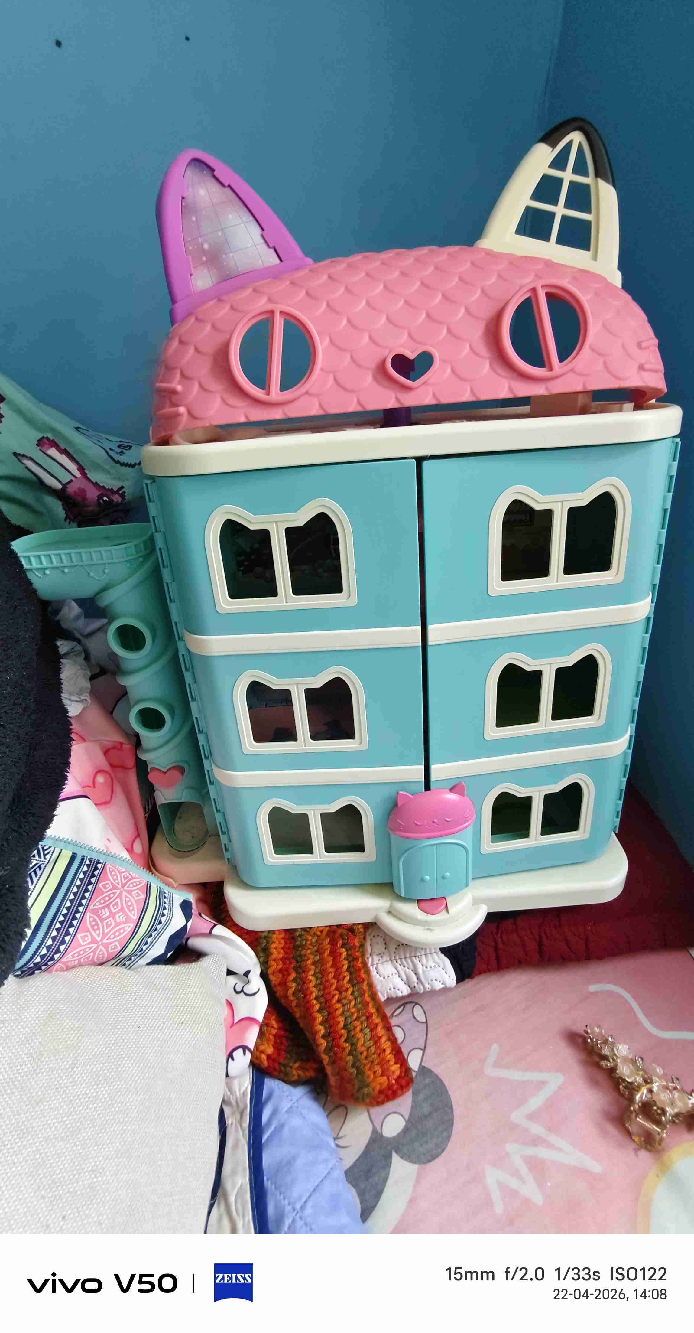 Casa de muñecas gatita - miniatura 2