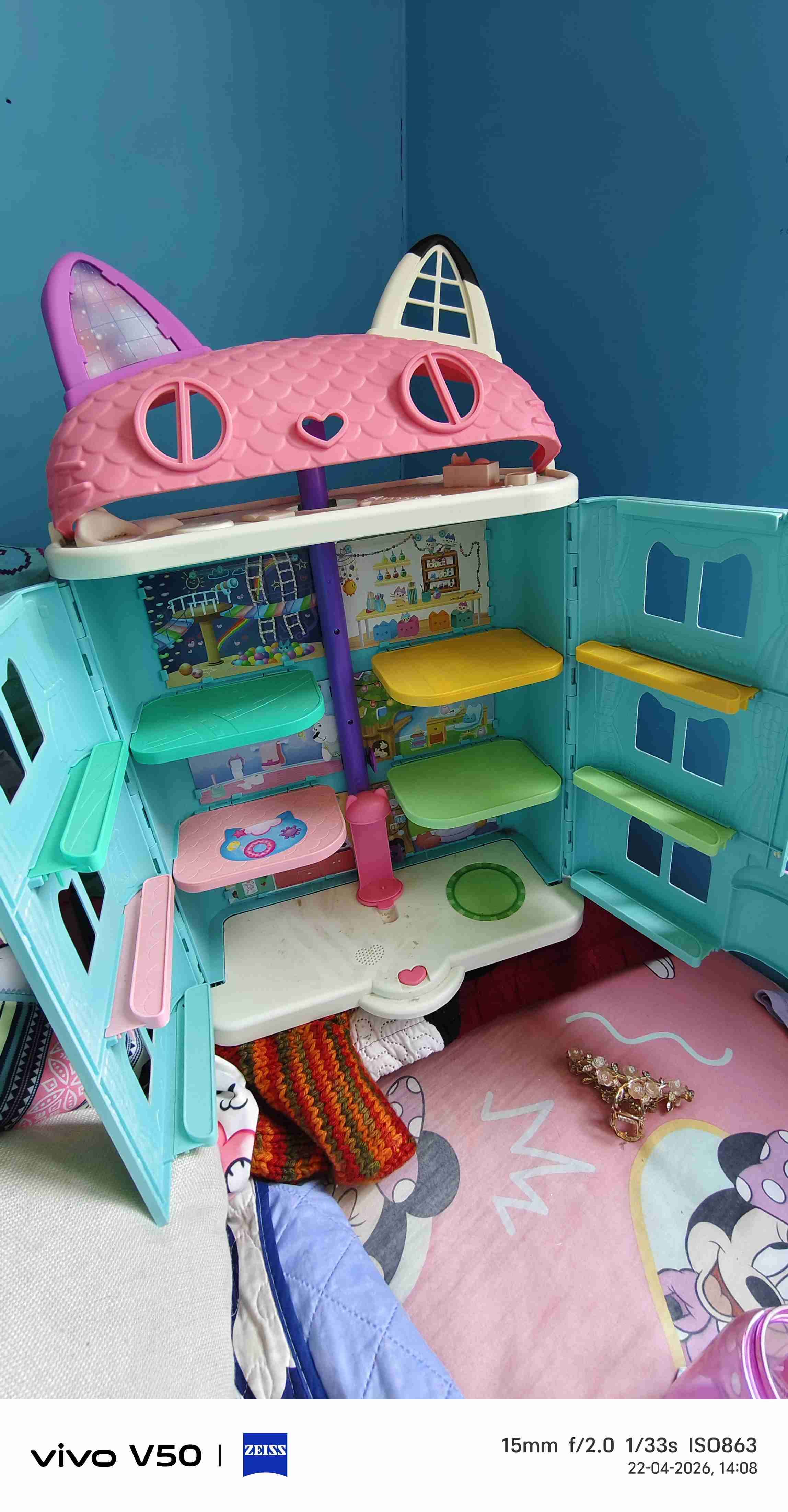 Casa de muñecas gatita - miniatura 3