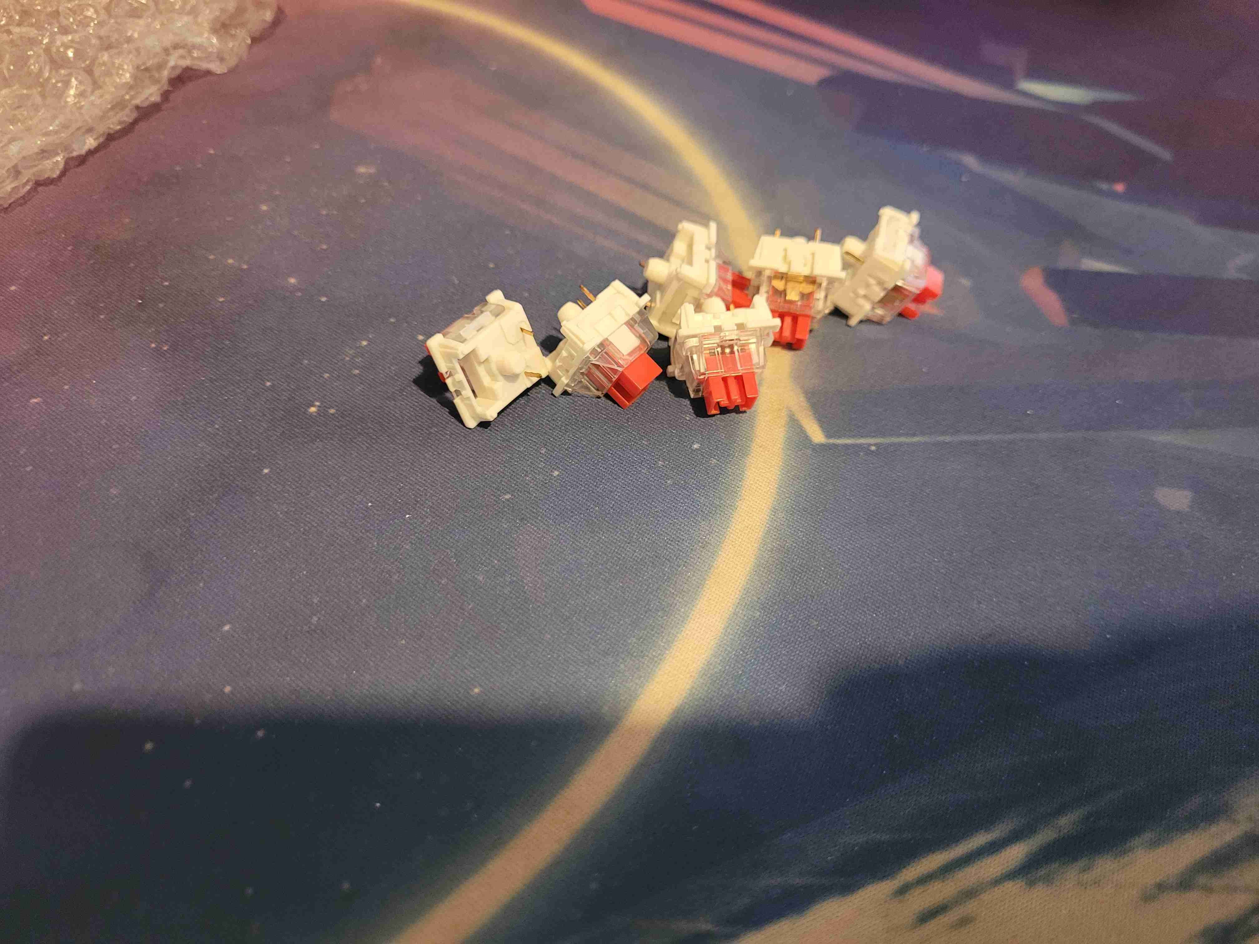 Teclado mecánico Redragon blanco - miniatura 4