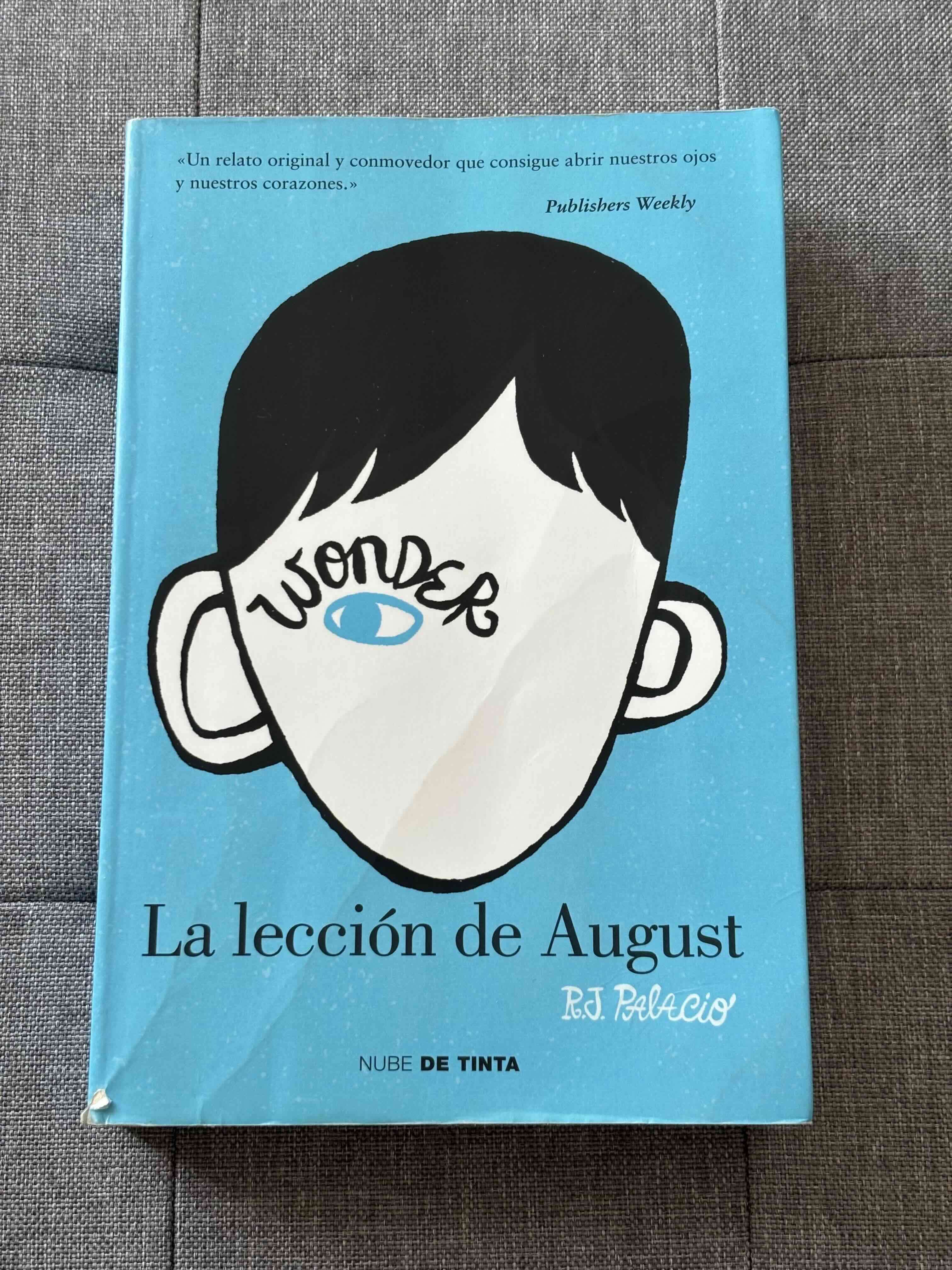 Libro 'La lección de August'
