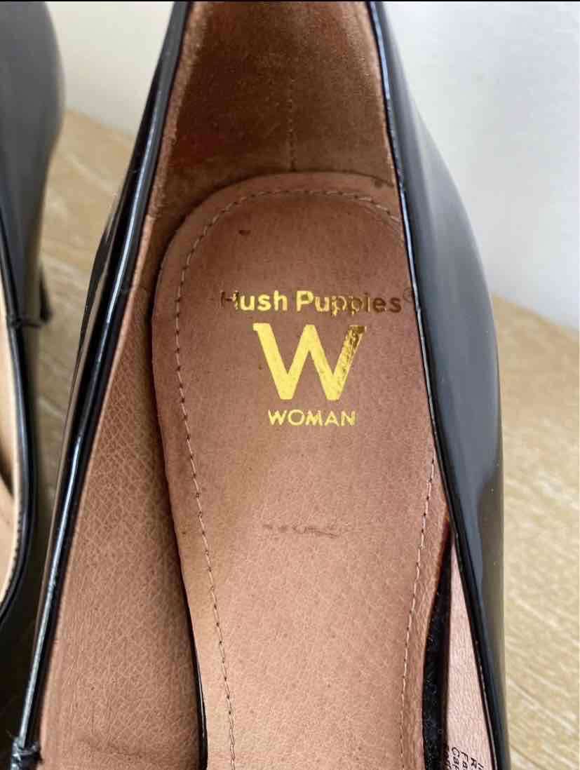 Zapatos de tacón negros marca Hush Puppies - miniatura 2