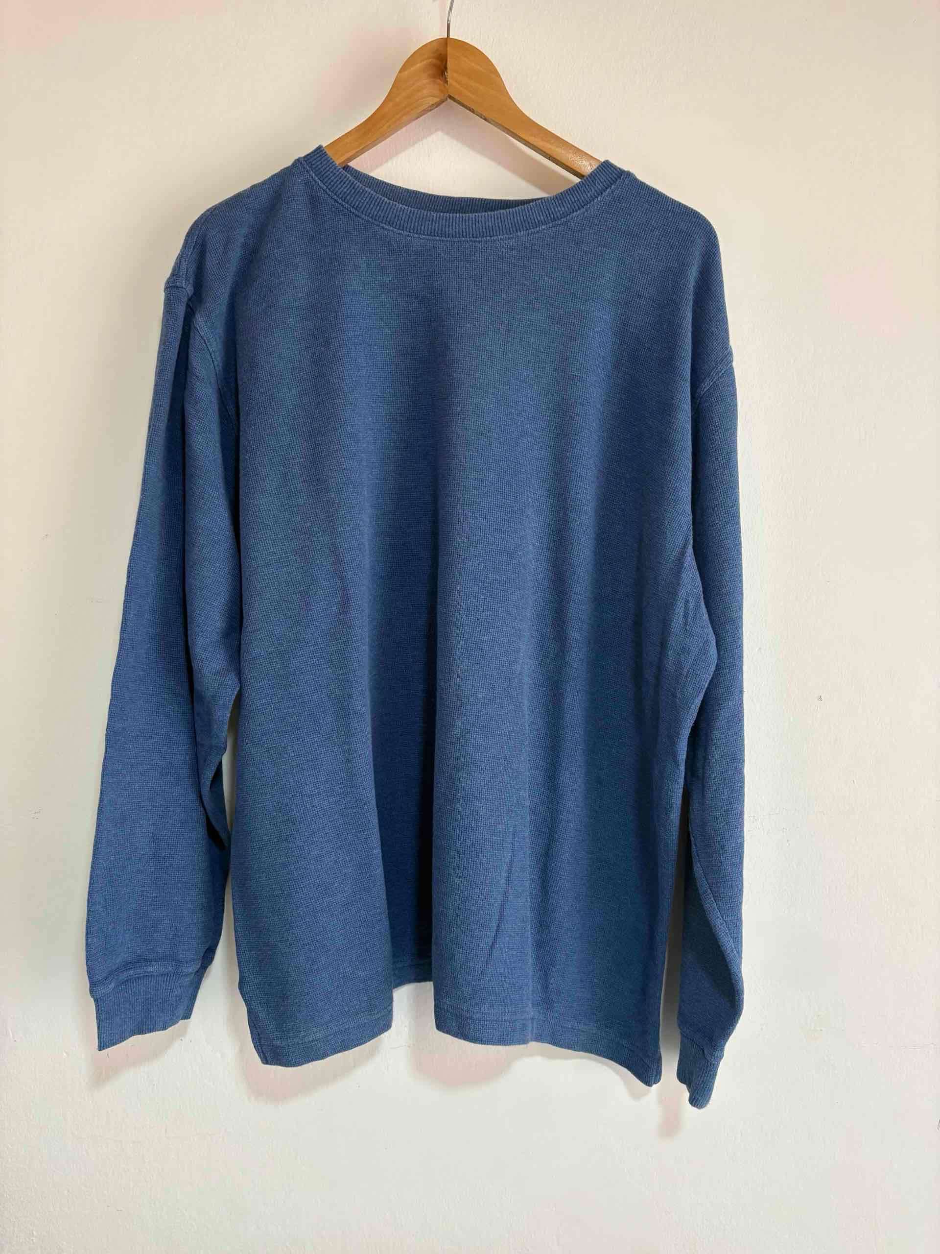 Polerón azul sin estampado - miniatura 3