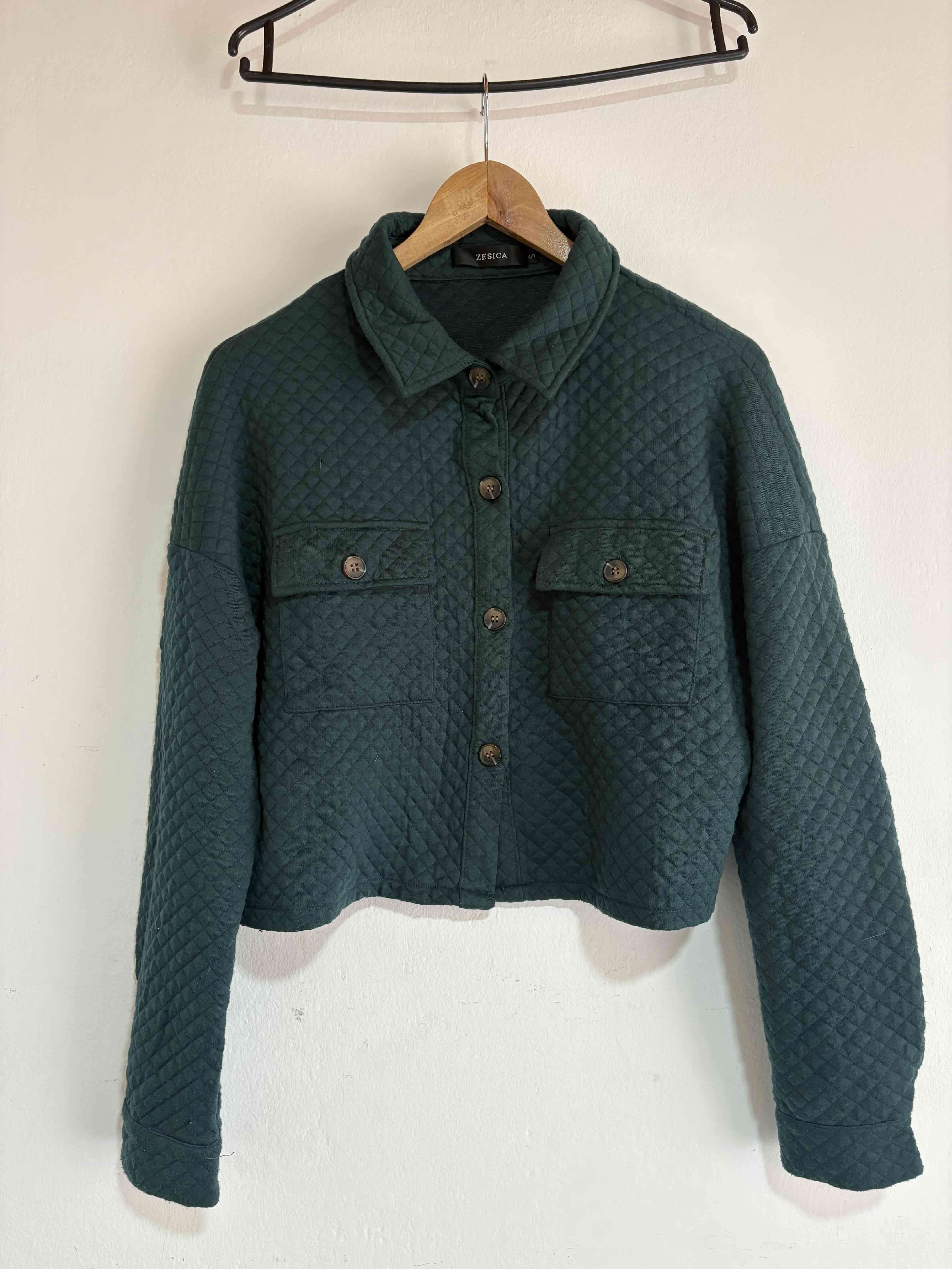 Chaqueta acolchada verde - miniatura 2