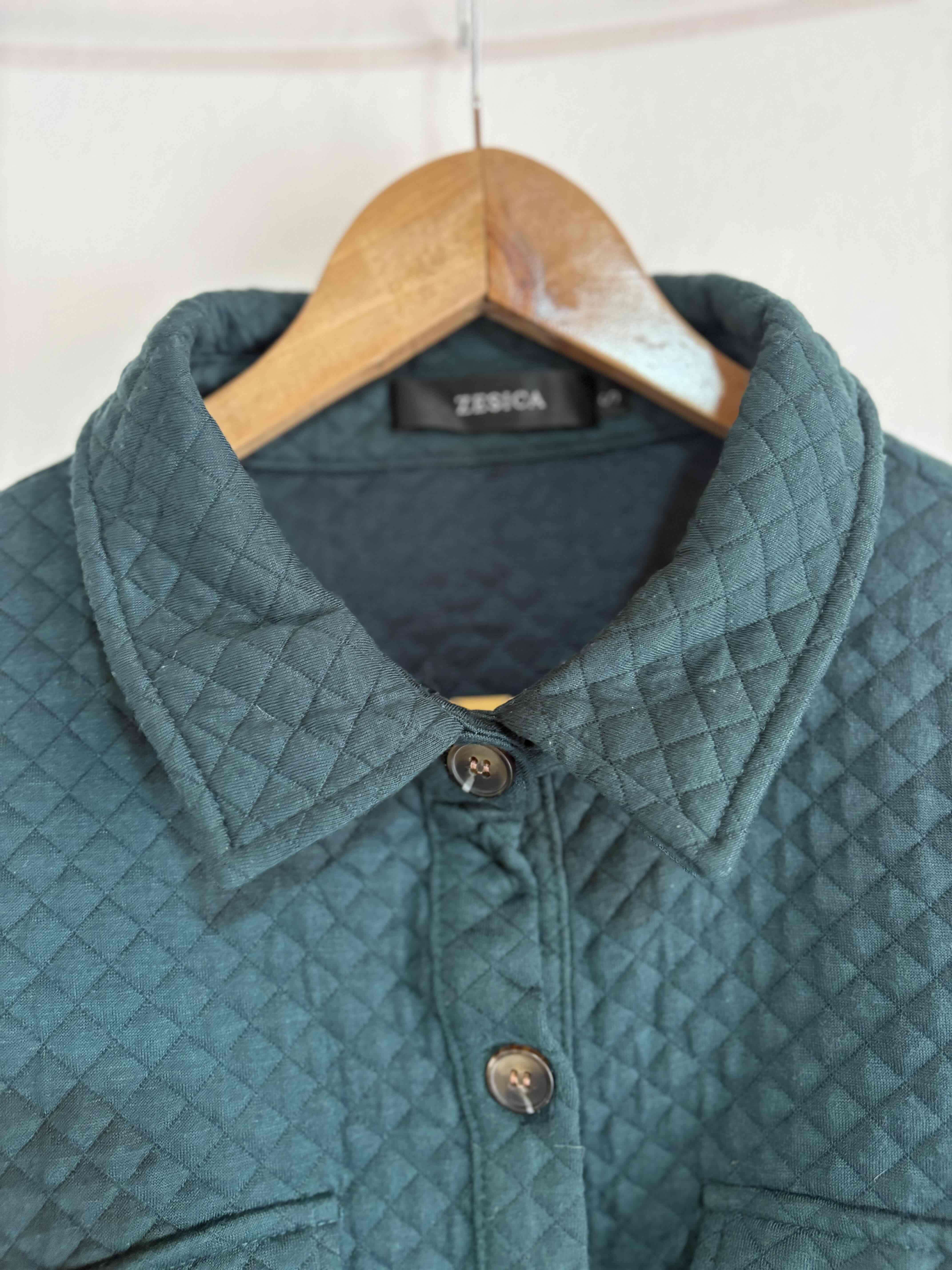 Chaqueta acolchada verde - miniatura 3