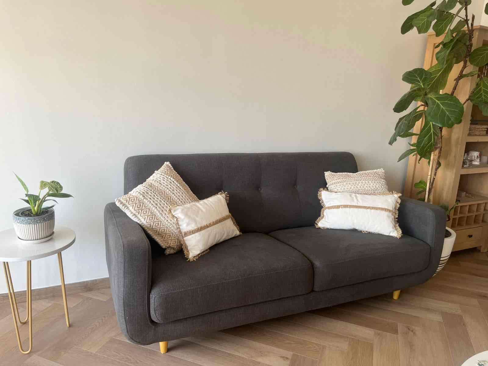 Sofá Rosen 3 cuerpos grafito - miniatura 1