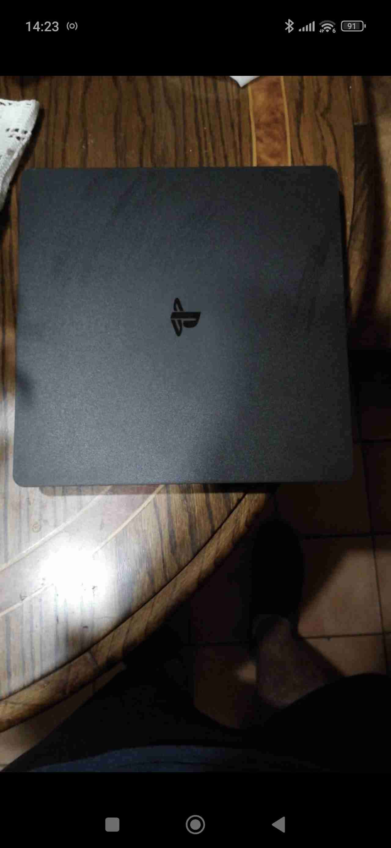 Consola PlayStation negra usada - miniatura 1