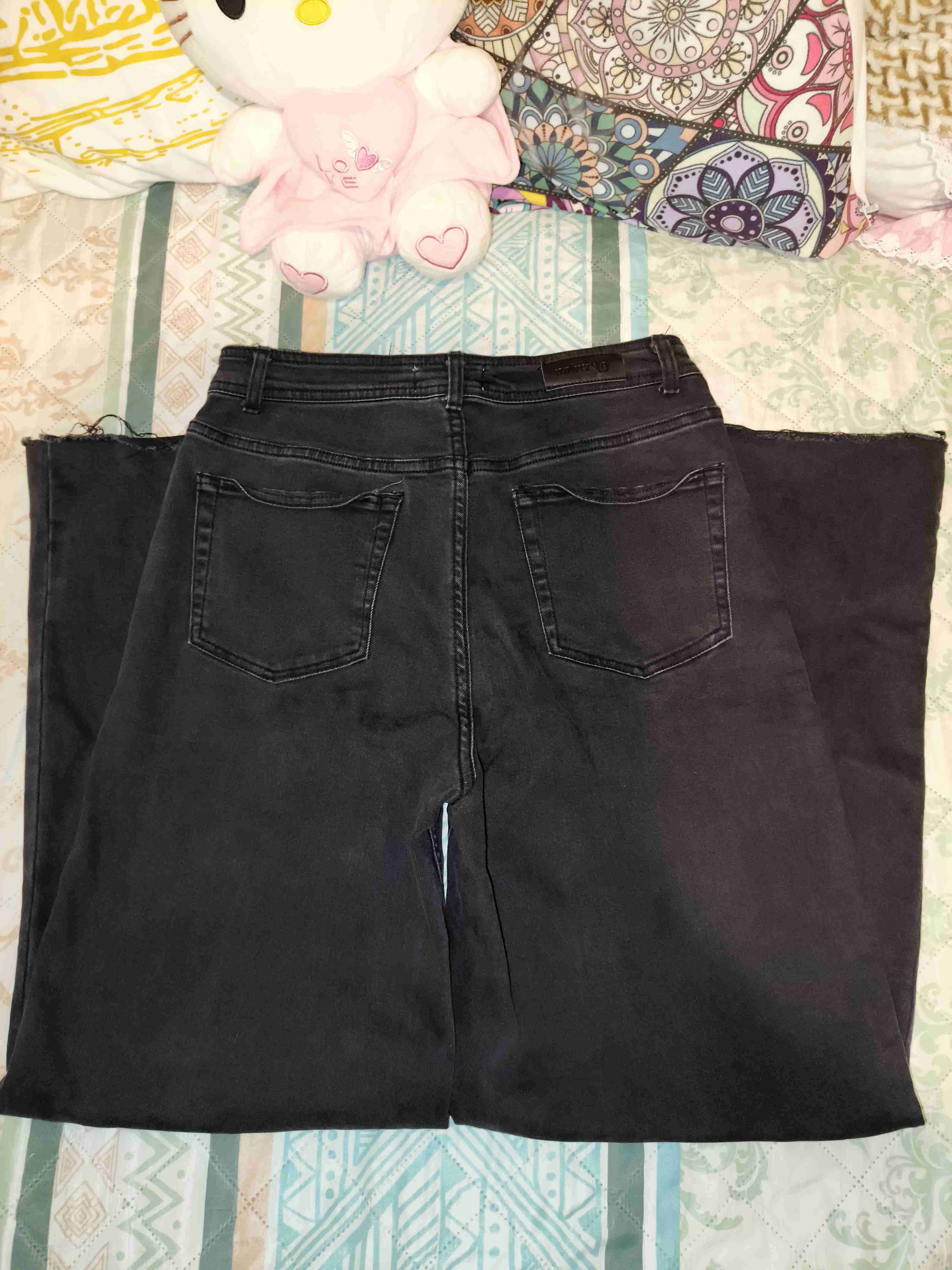 Jeans negros anchos - miniatura 3