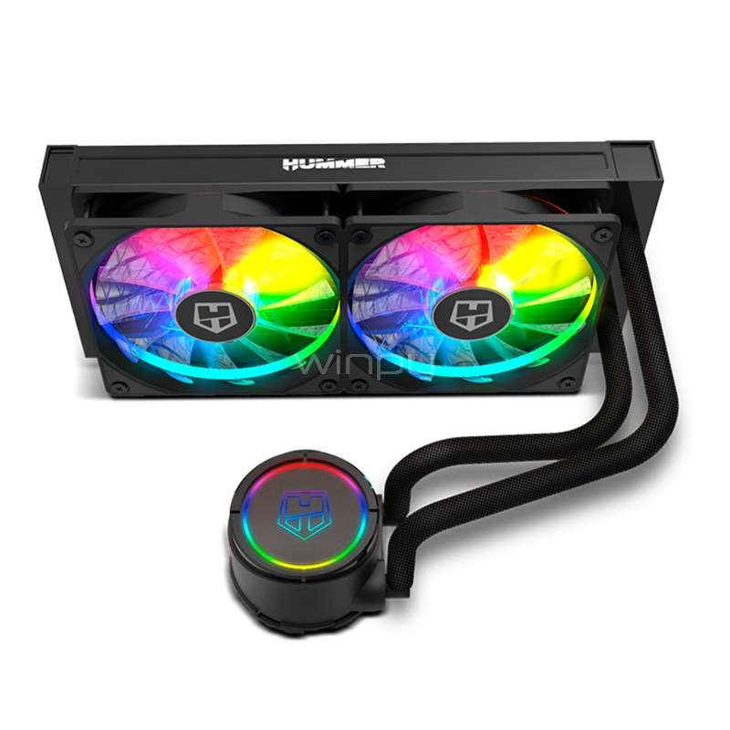 Refrigeración Líquida Nox H-240 ARGB - miniatura 4