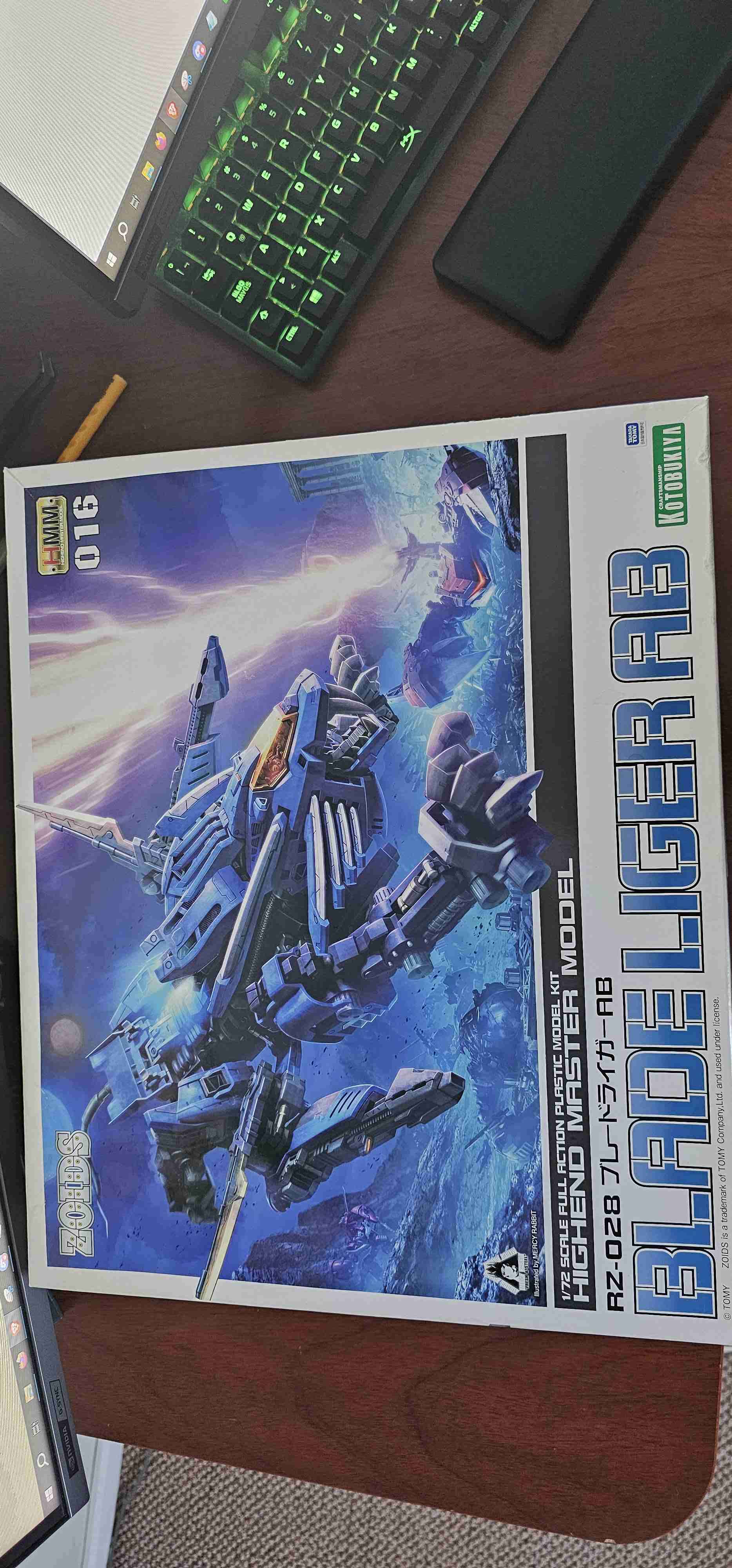 Kotobukiya HMM Zoids Blade Liger AB - miniatura 1