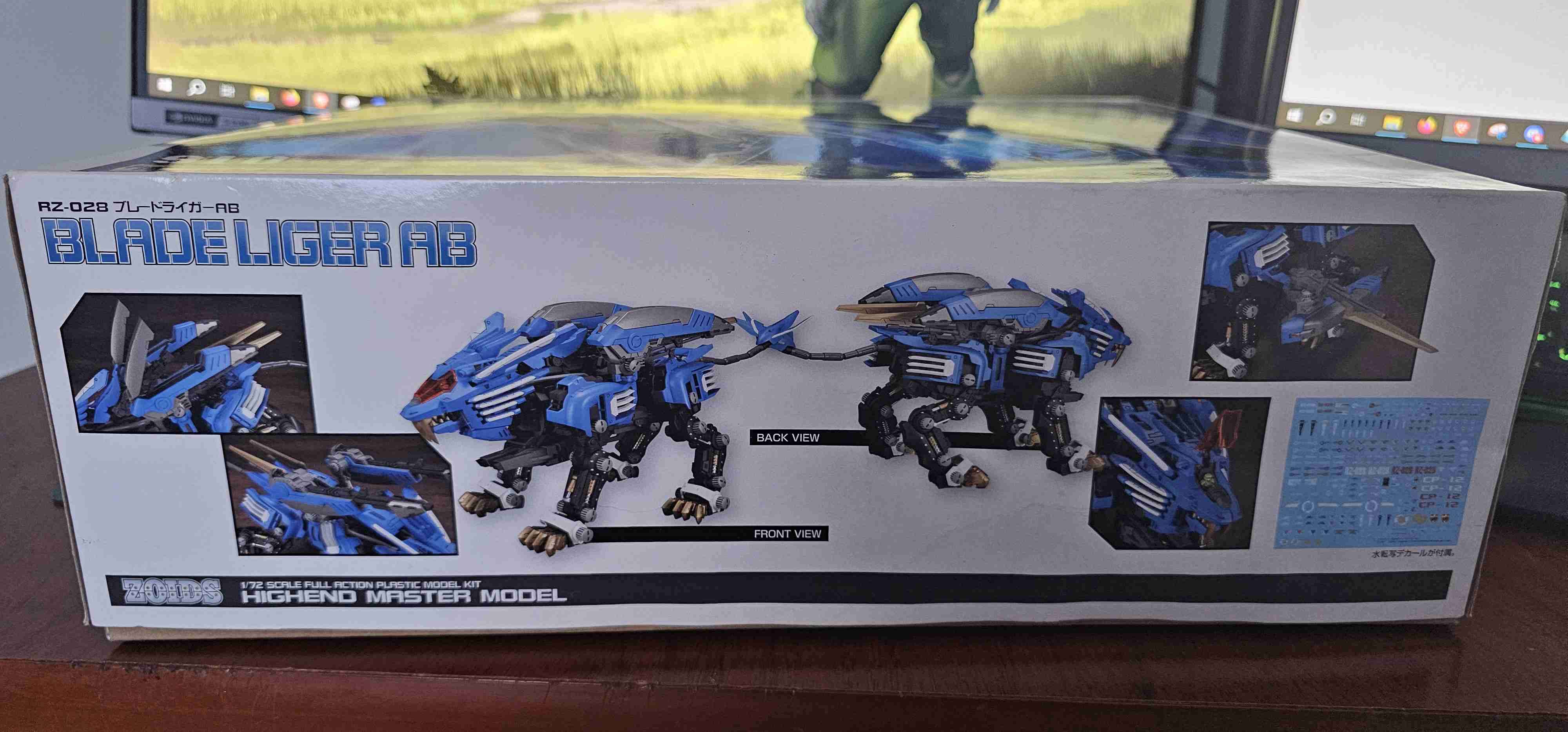 Kotobukiya HMM Zoids Blade Liger AB - miniatura 2