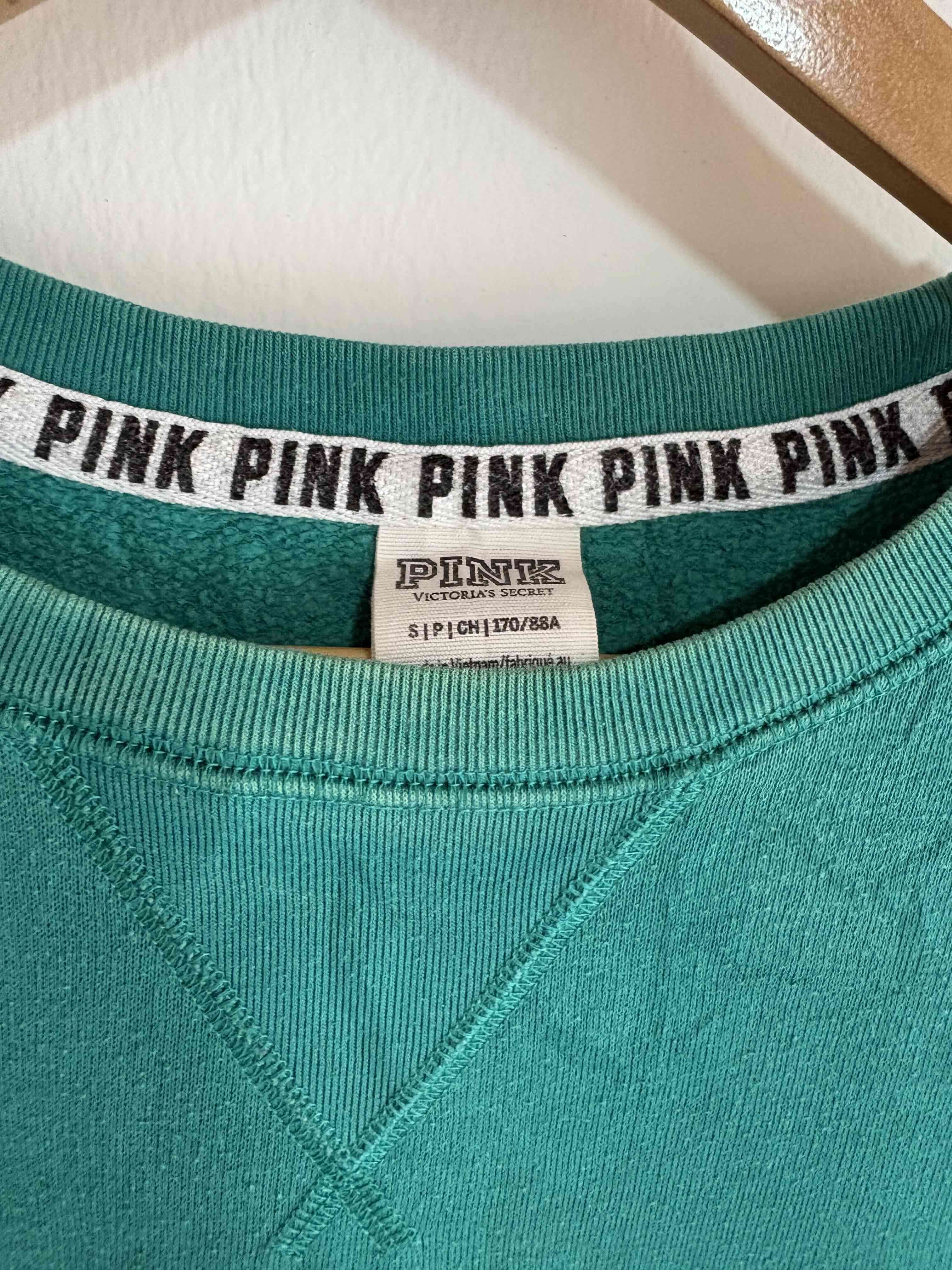 Polerón verde PINK - miniatura 2