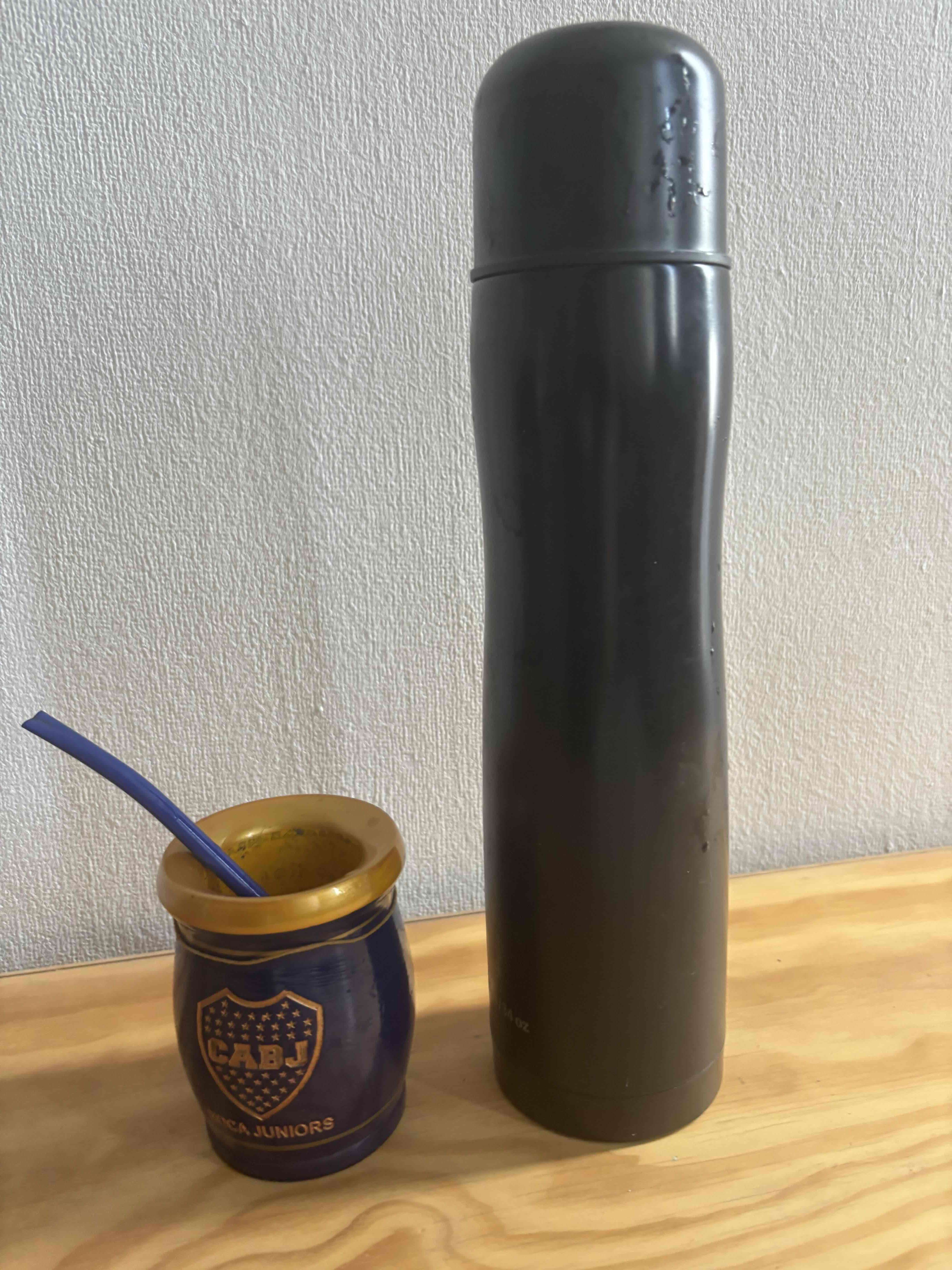 Termo negro y mate Boca Juniors - miniatura 5