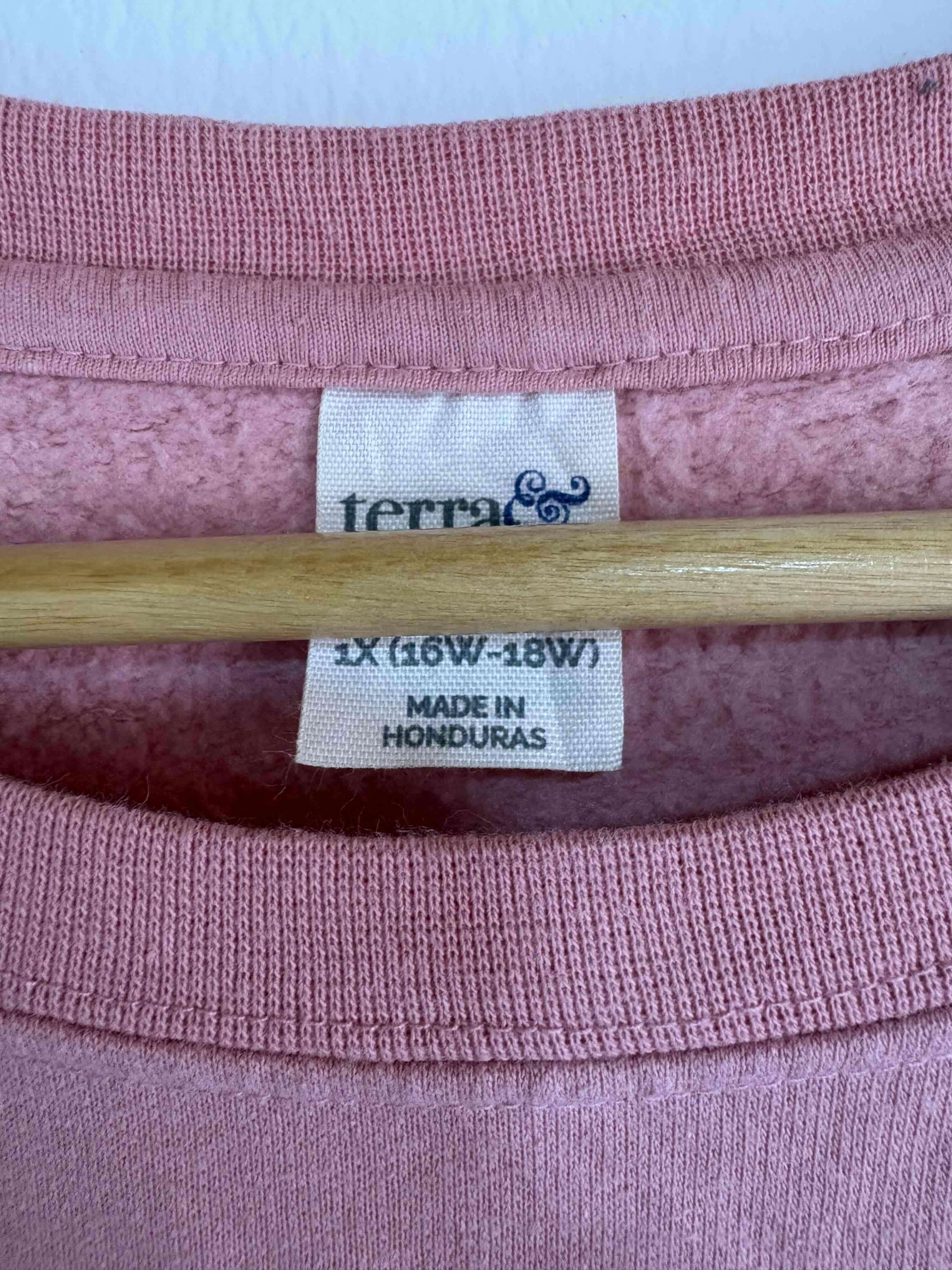 Polerón rosado de algodón - miniatura 2