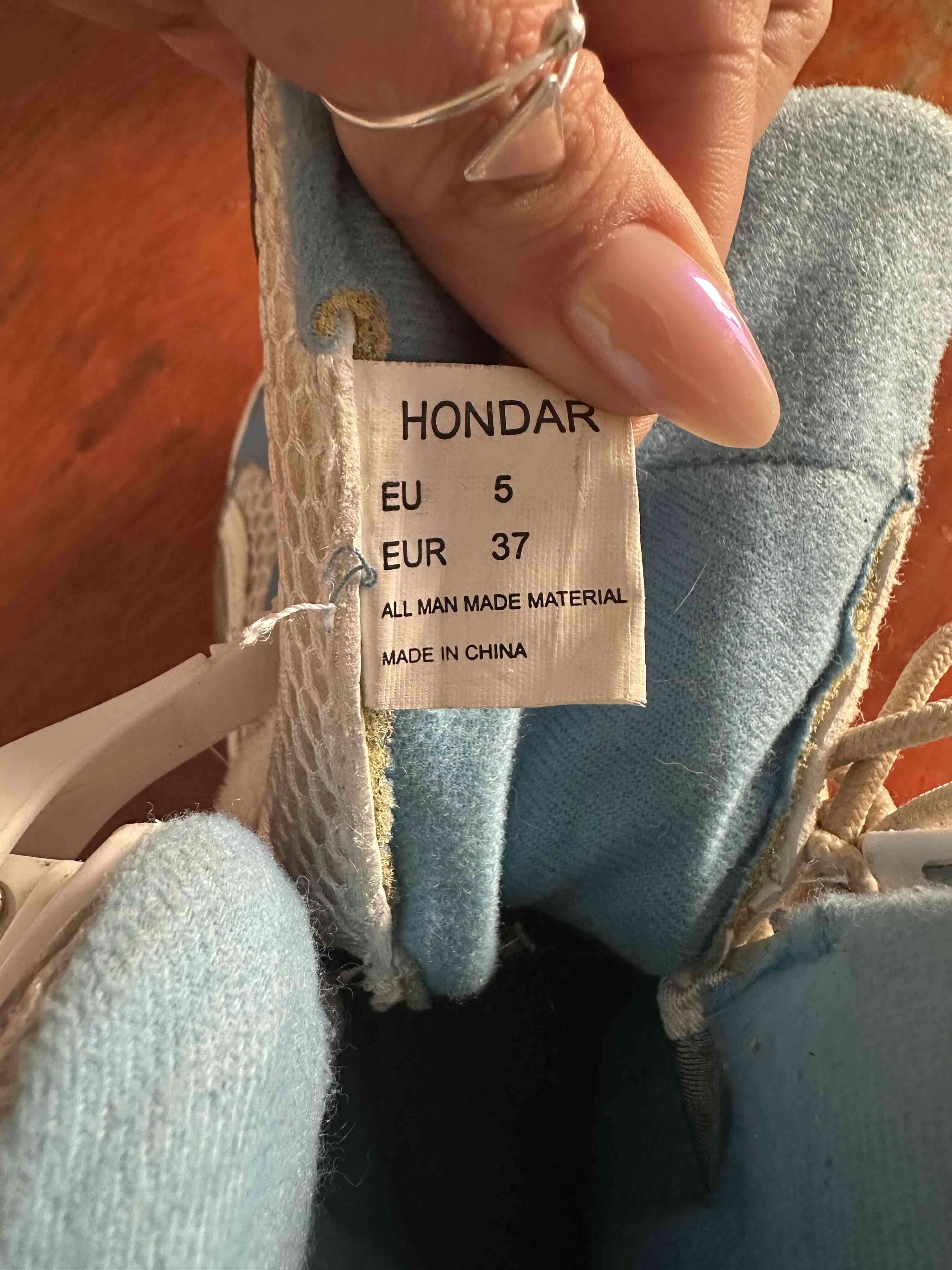 Patines en línea azul y blanco 24 cms / nro 37 - miniatura 4