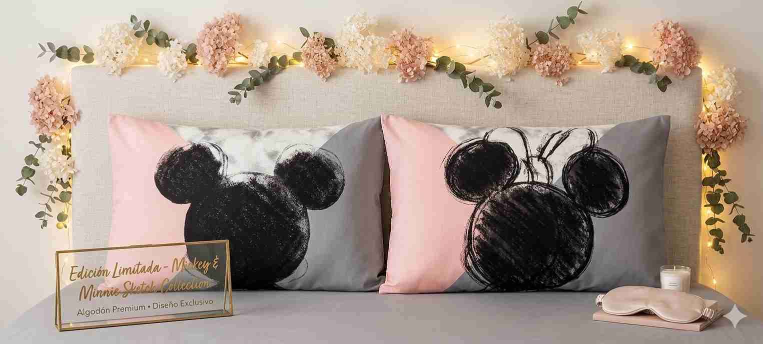 Fundas de almohada Mickey & Minnie - miniatura 1