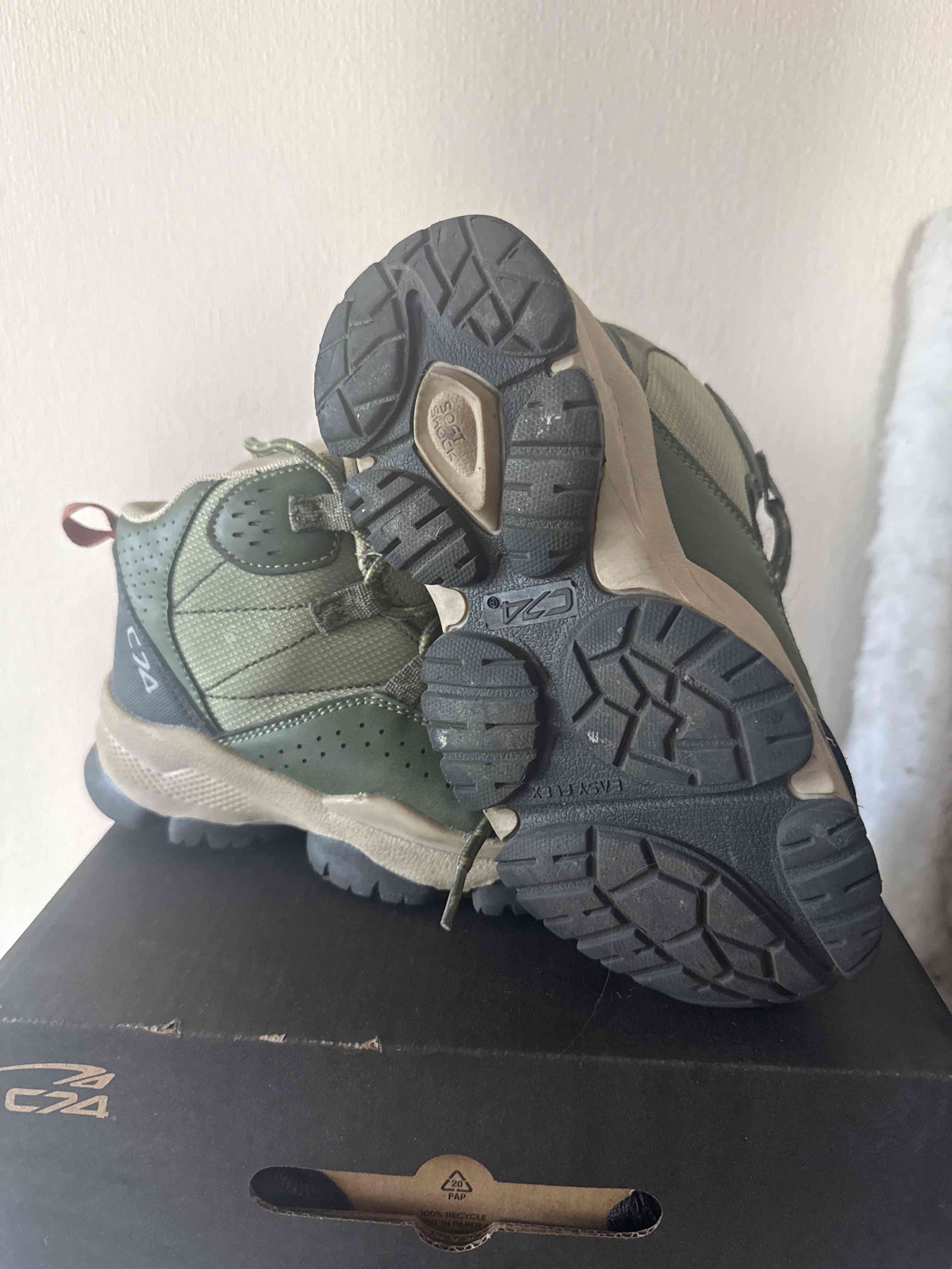 Botas trekking C24 verde - miniatura 2