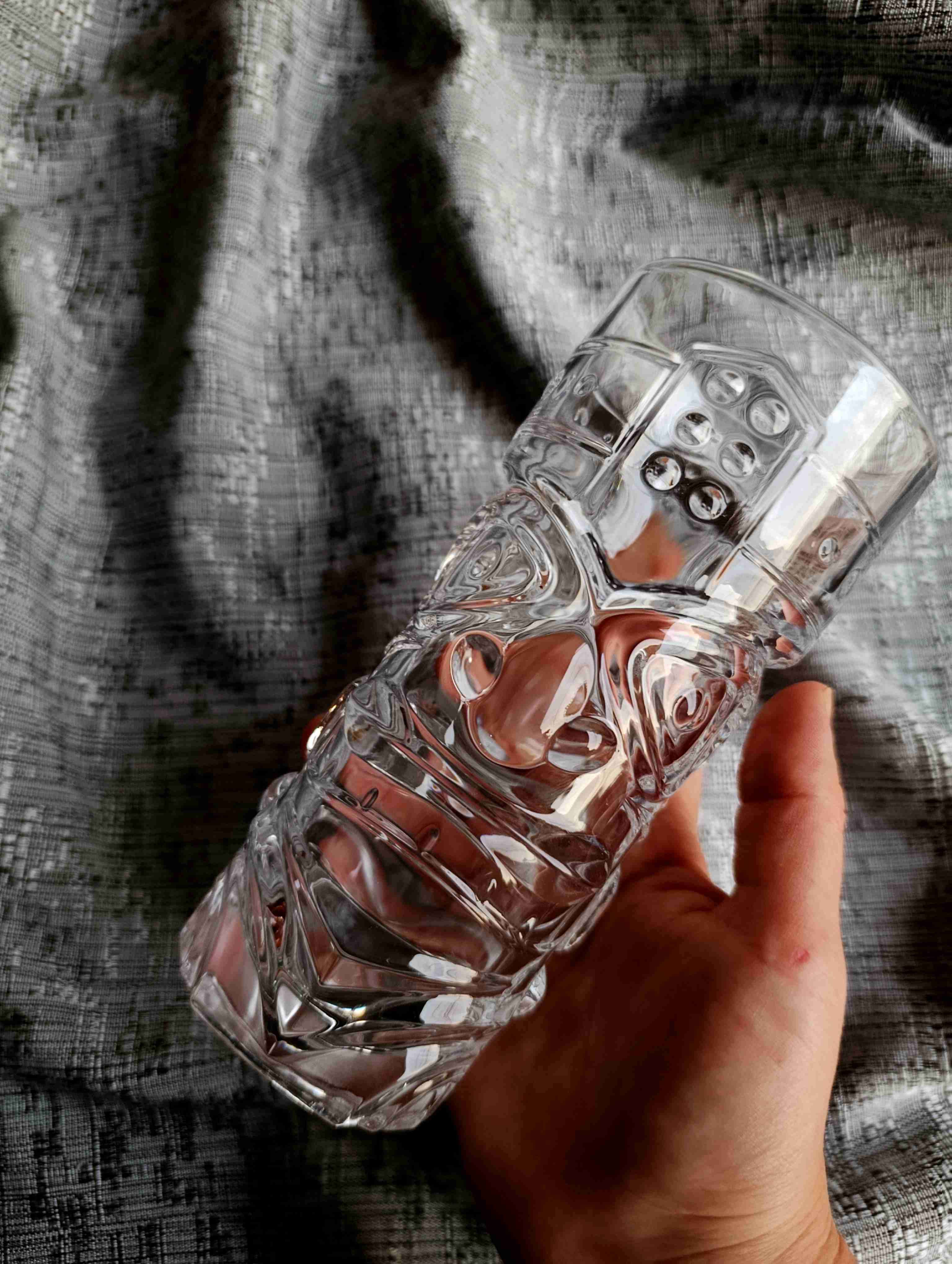 Vasos de cristal tiki diseño exótico - miniatura 3