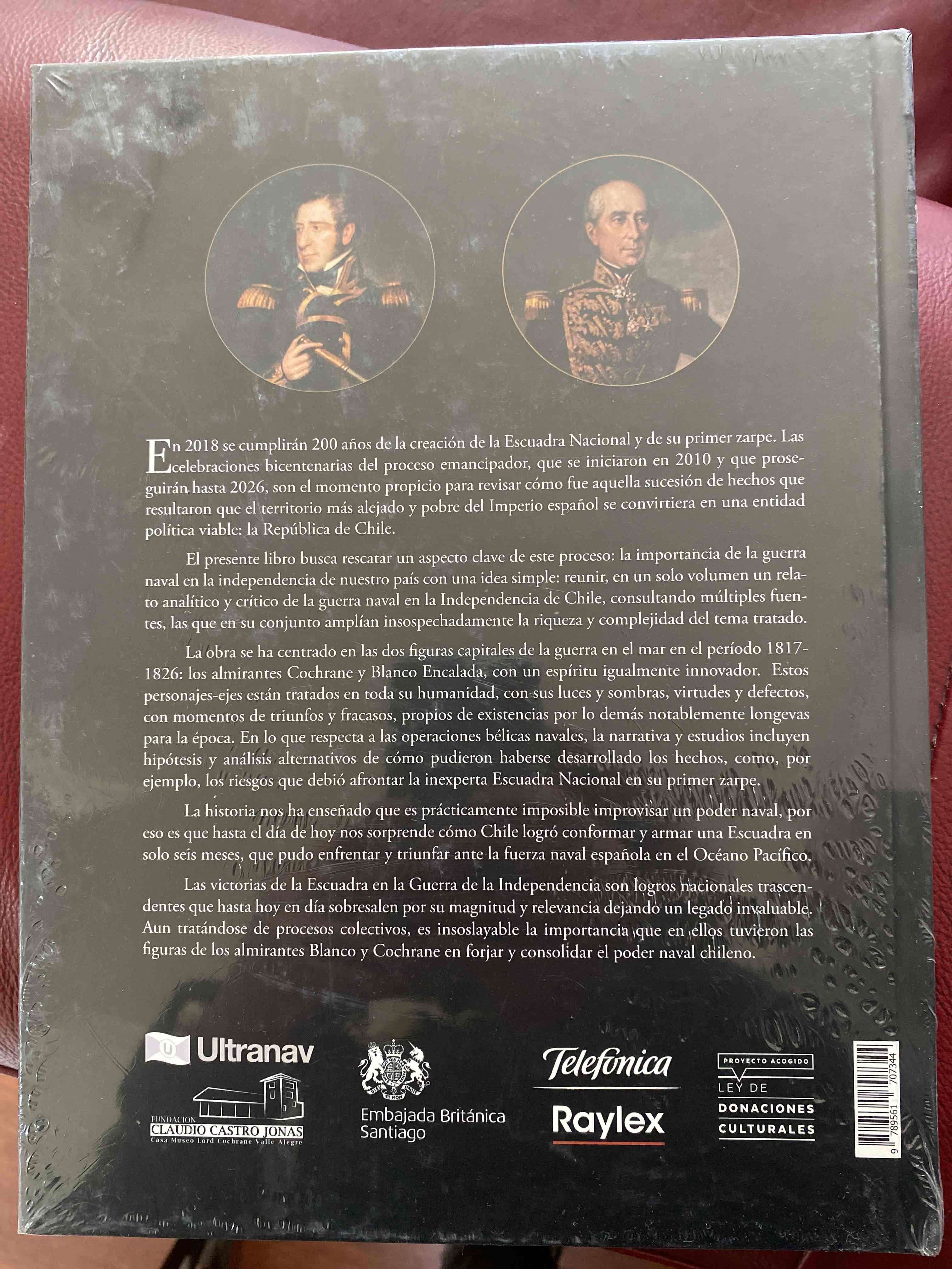 Libro Los Almirantes Blanco y Cochrane - miniatura 2