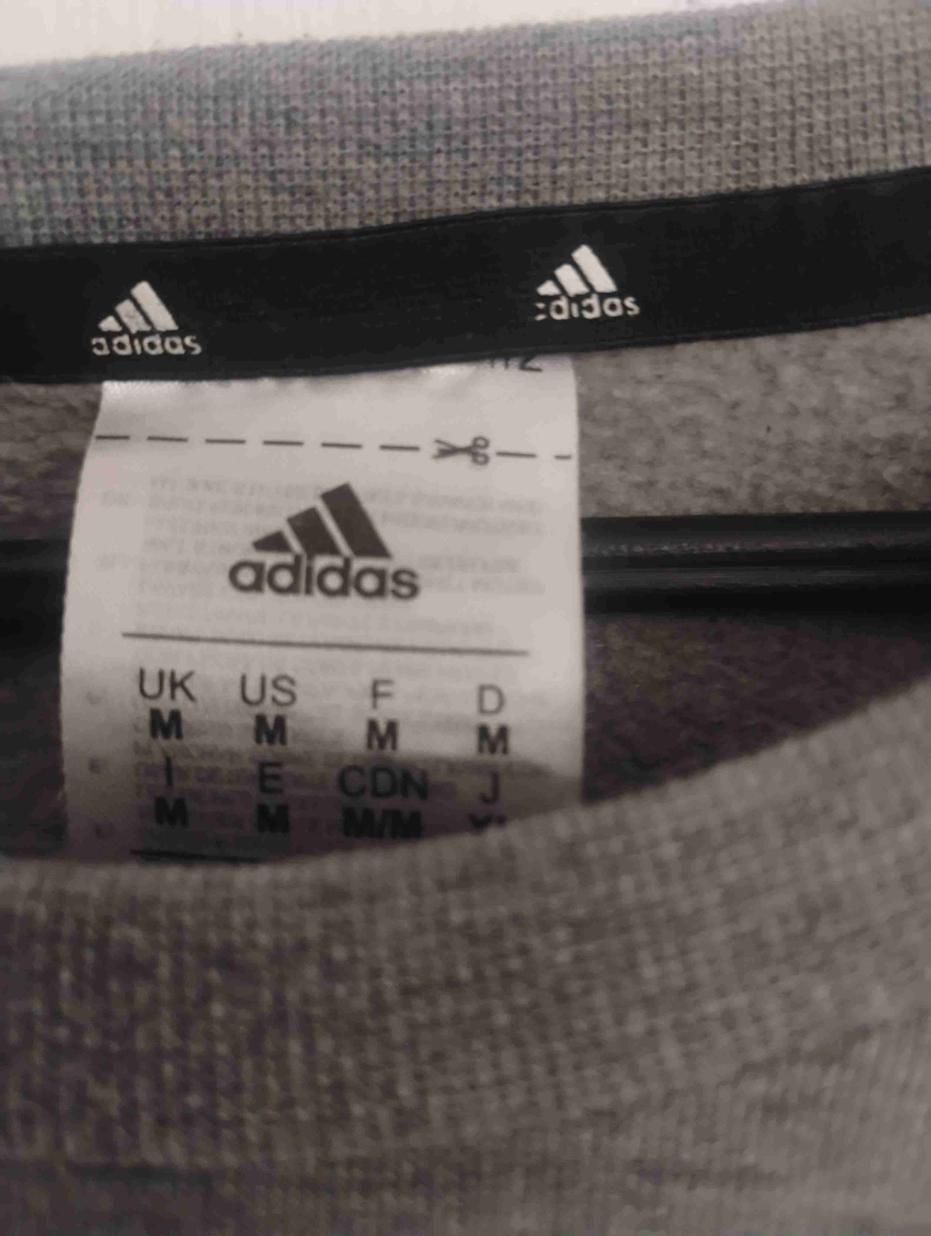 Polerón gris Adidas M - miniatura 3