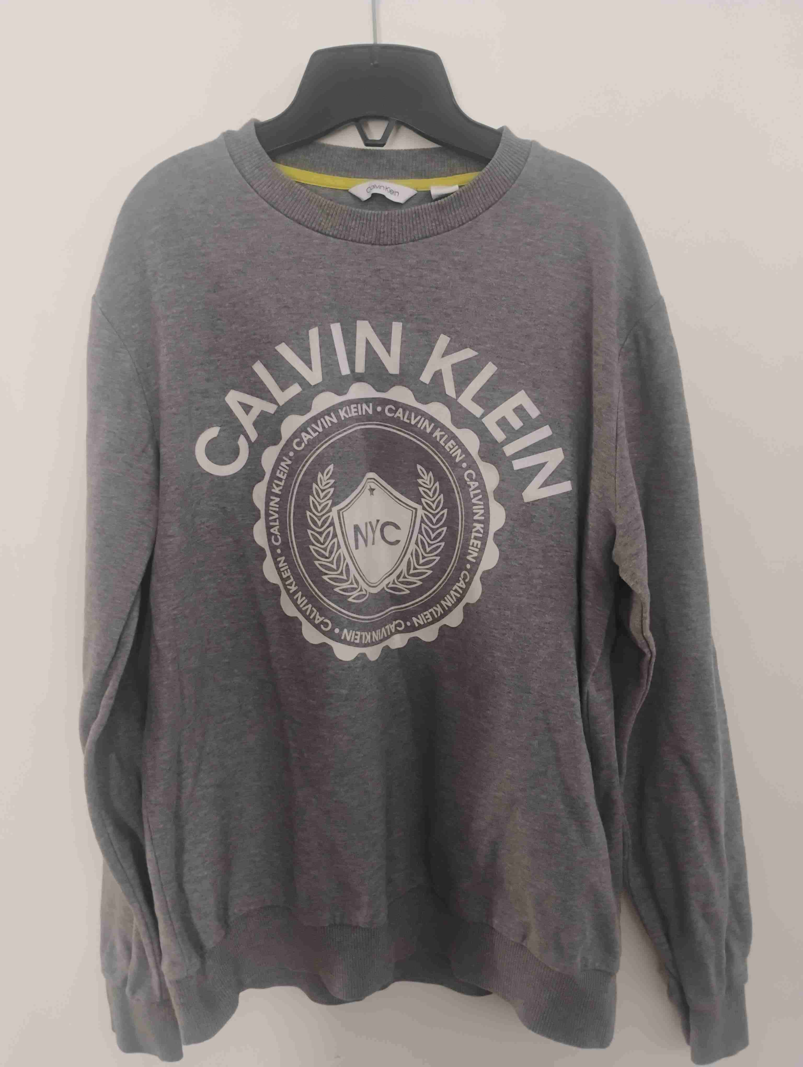 Polerón Calvin Klein gris - miniatura 1