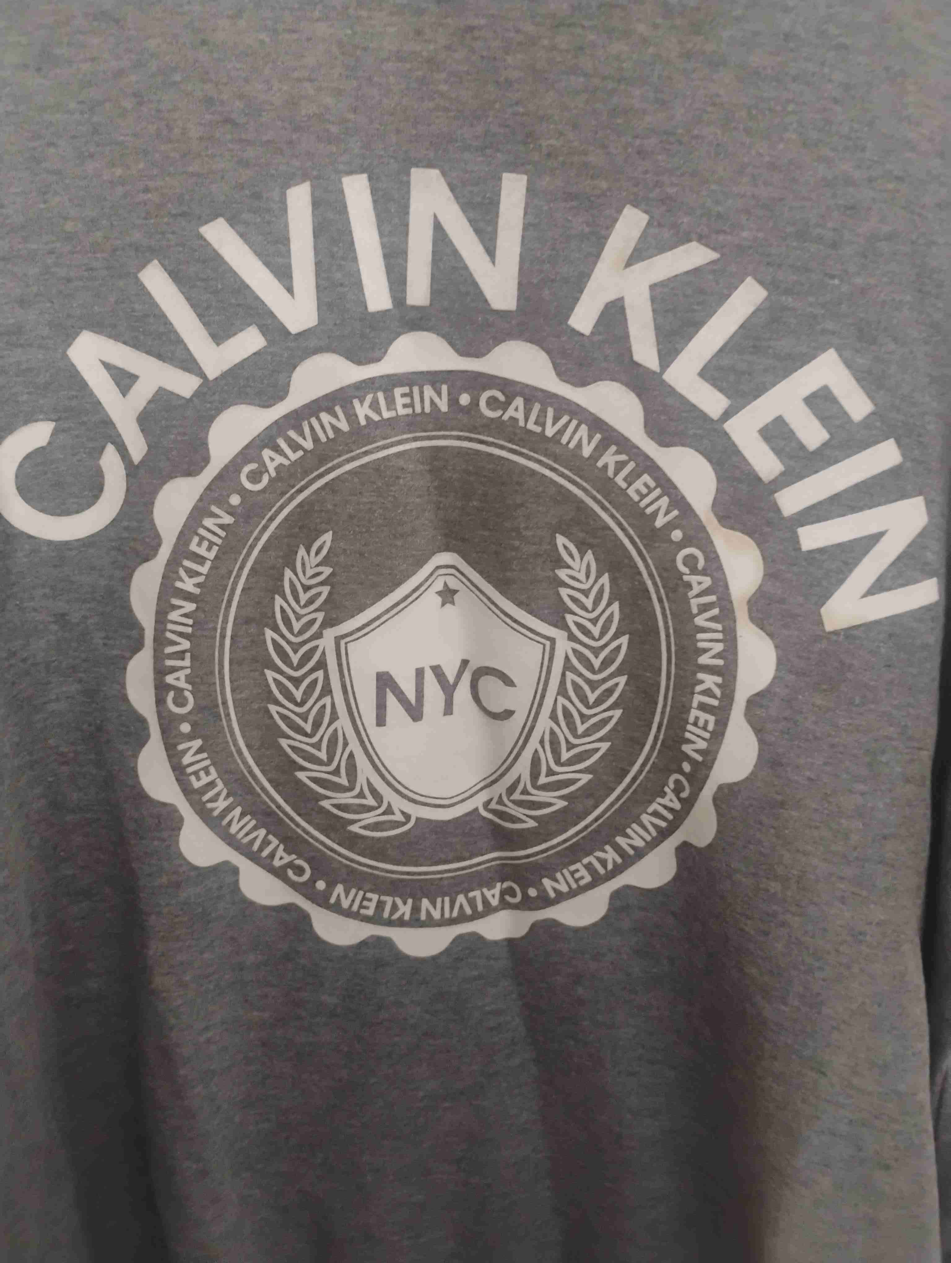 Polerón Calvin Klein gris - miniatura 2