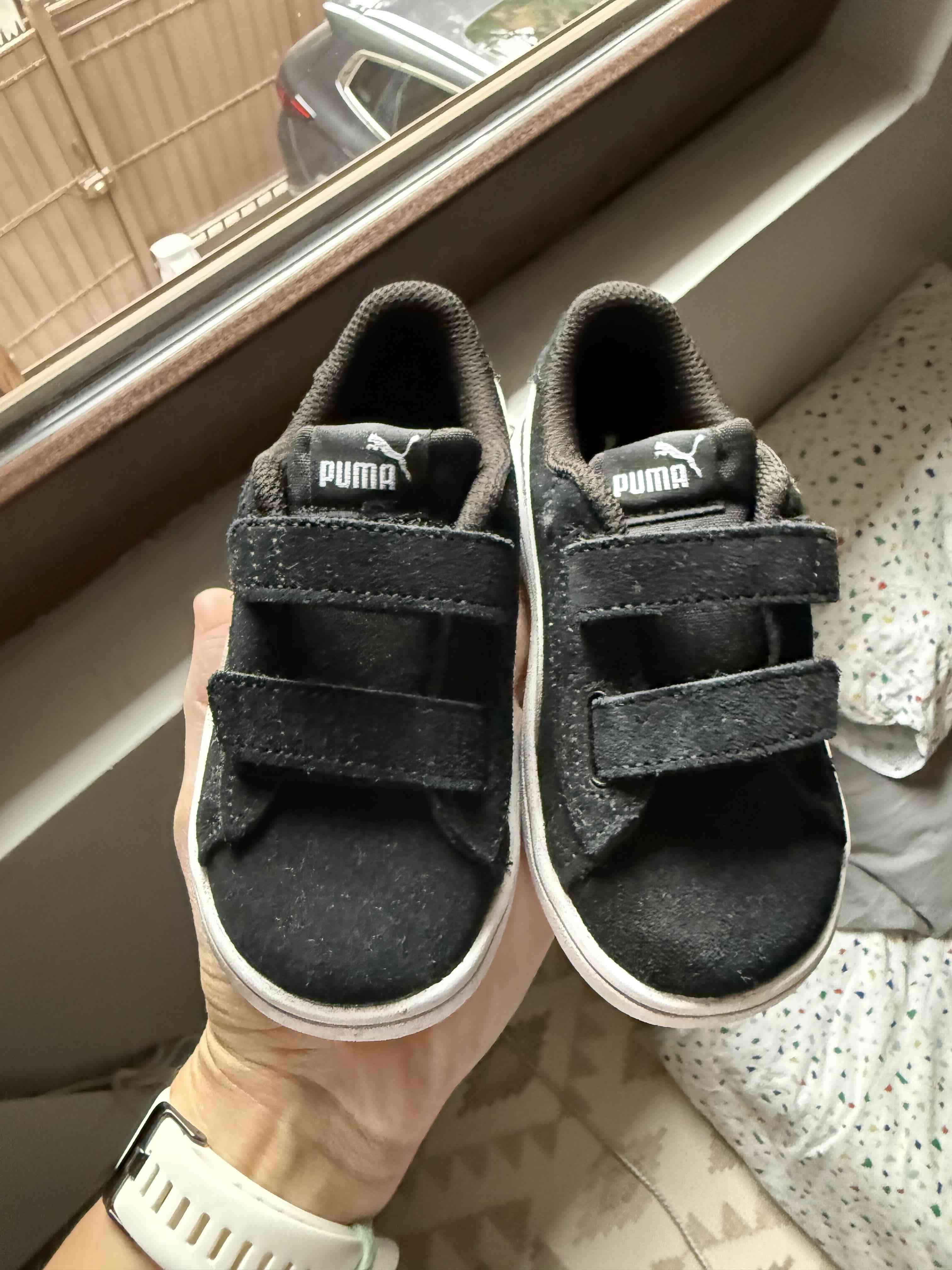 Zapatillas negras Puma niño - miniatura 2