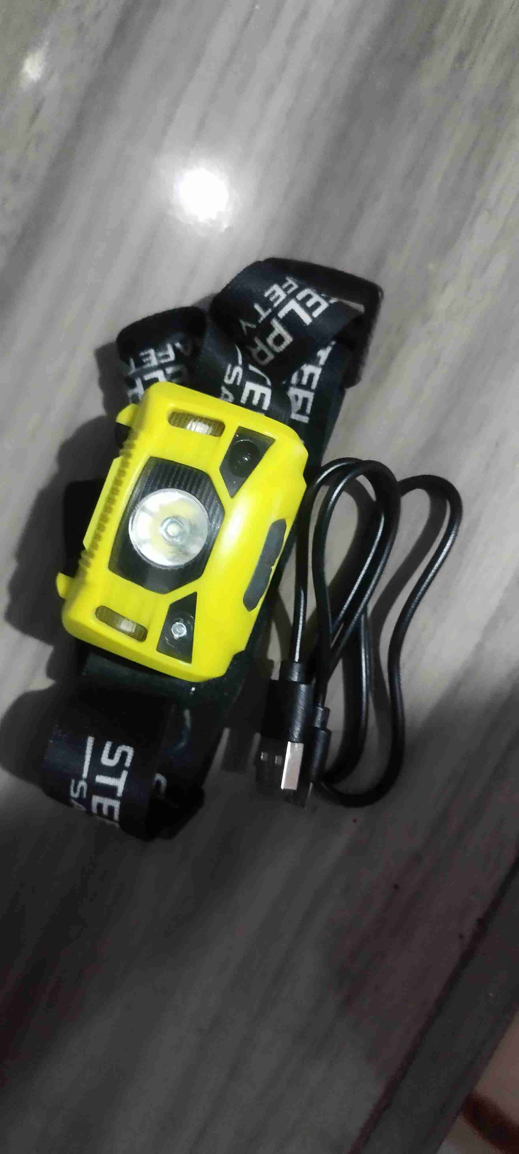 Linterna frontal steel pro sensor x