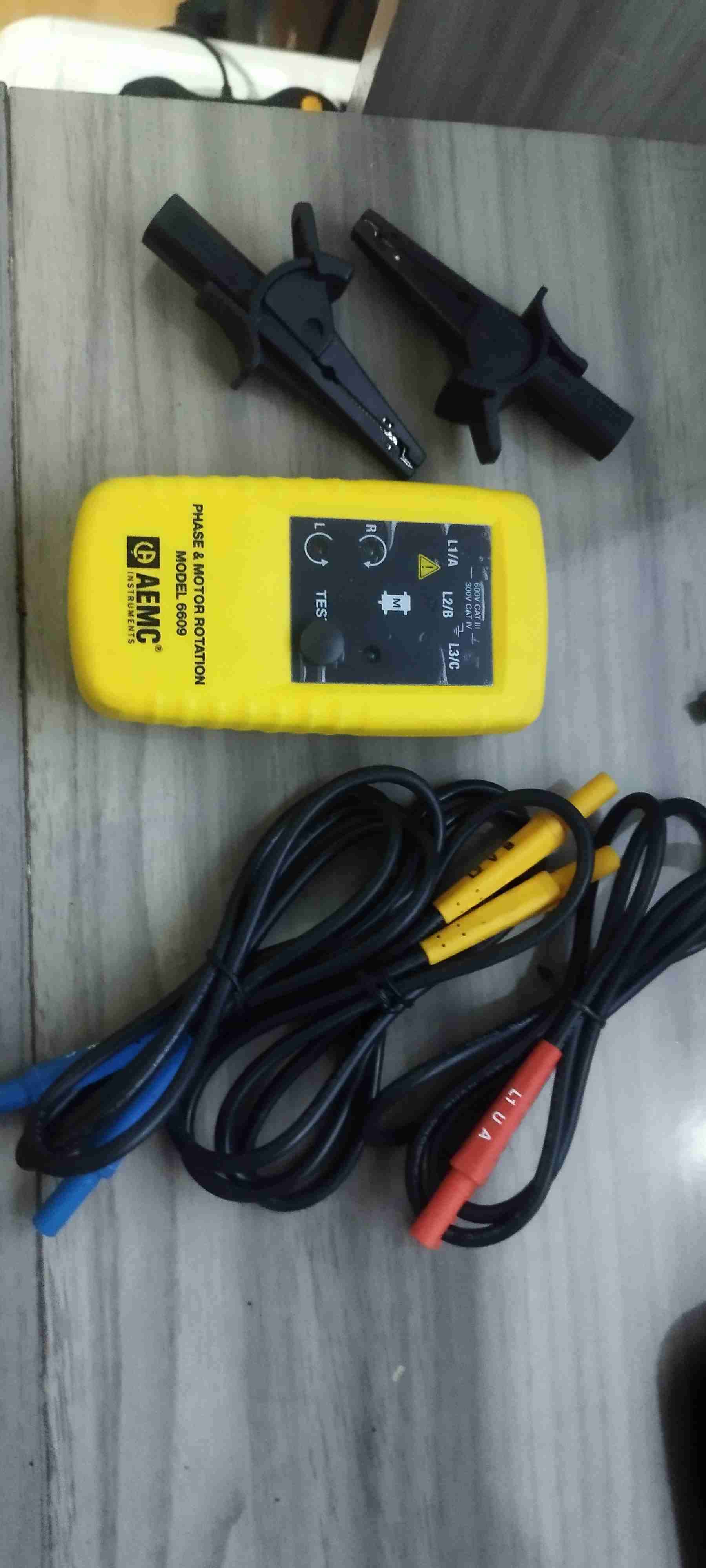 Probador de rotación de fase AEMC