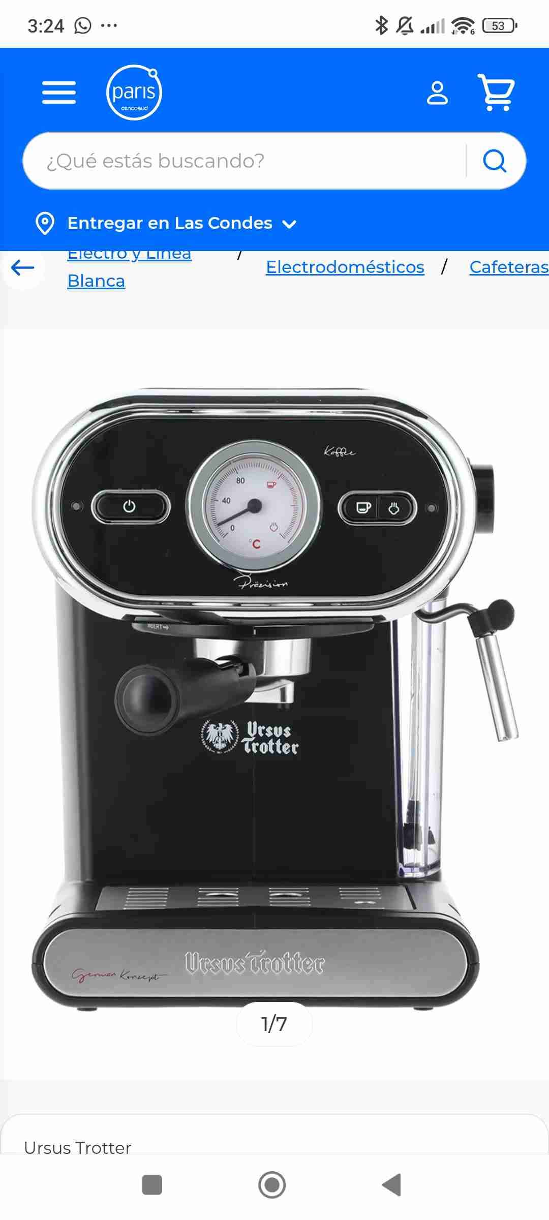 Cafetera espresso Ursus Trotter - miniatura 1