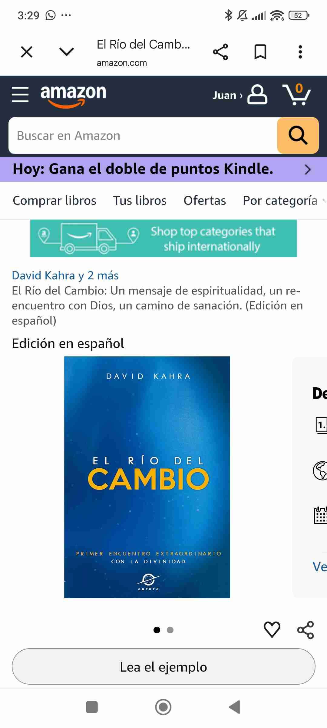 Libro El Río del Cambio