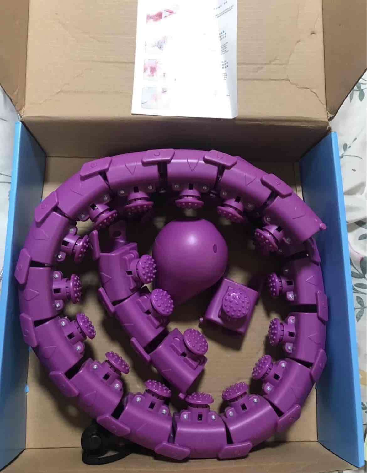 Aro de ejercicio púrpura - miniatura 1