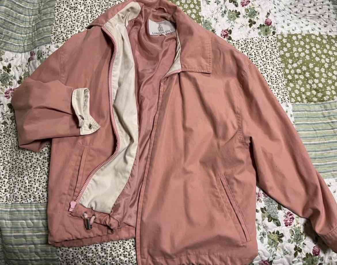 Chaqueta bomber rosada London Fog