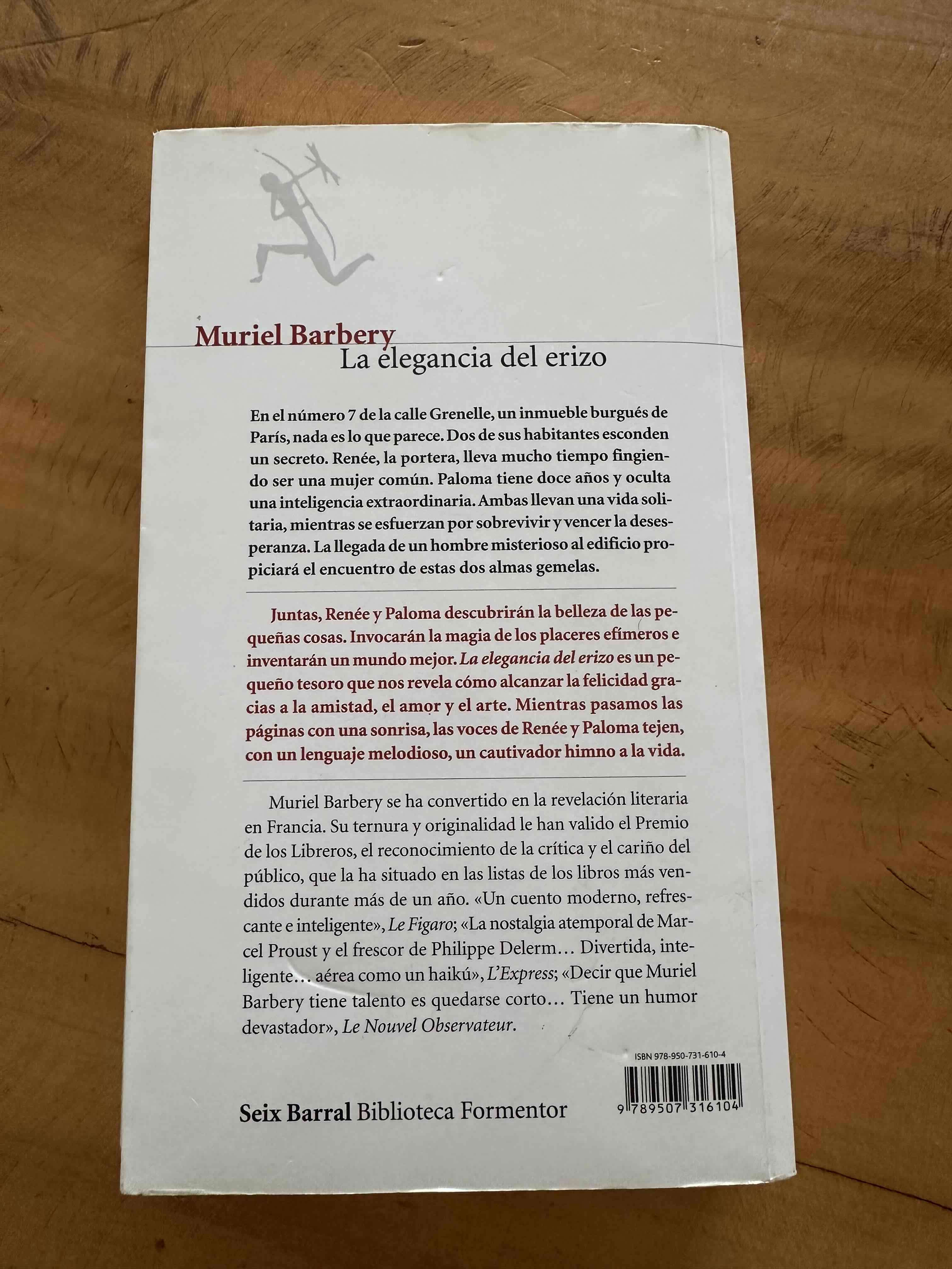 Libro 'La elegancia del erizo' - miniatura 3