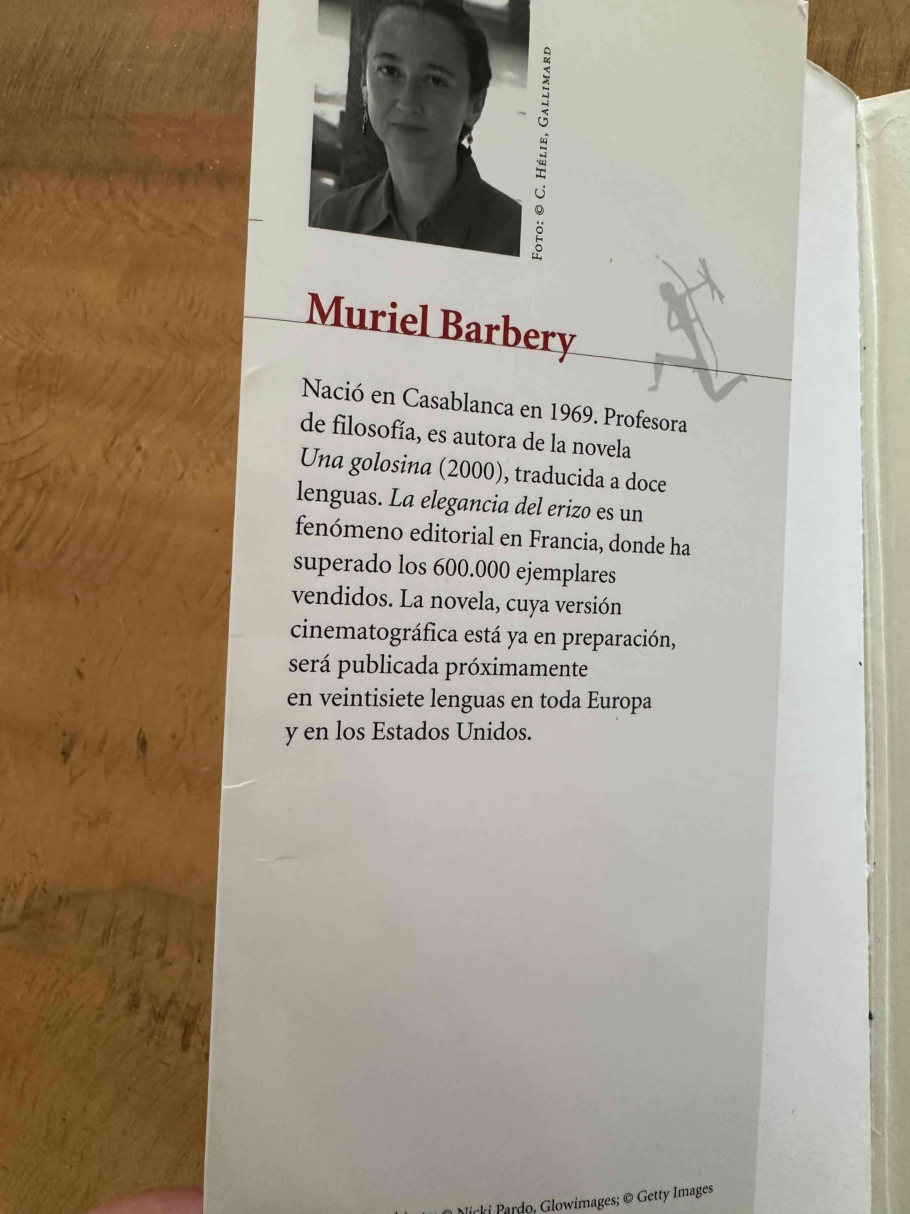 Libro 'La elegancia del erizo' - miniatura 4