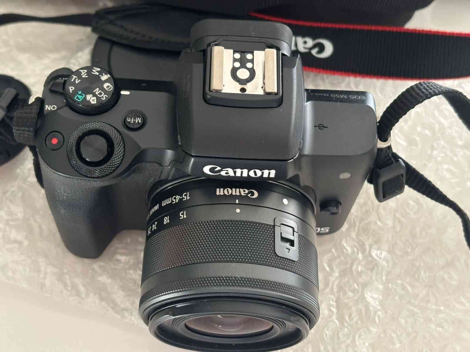 Cámara Canon EOS M50 Mark II Kit Completo - miniatura 2