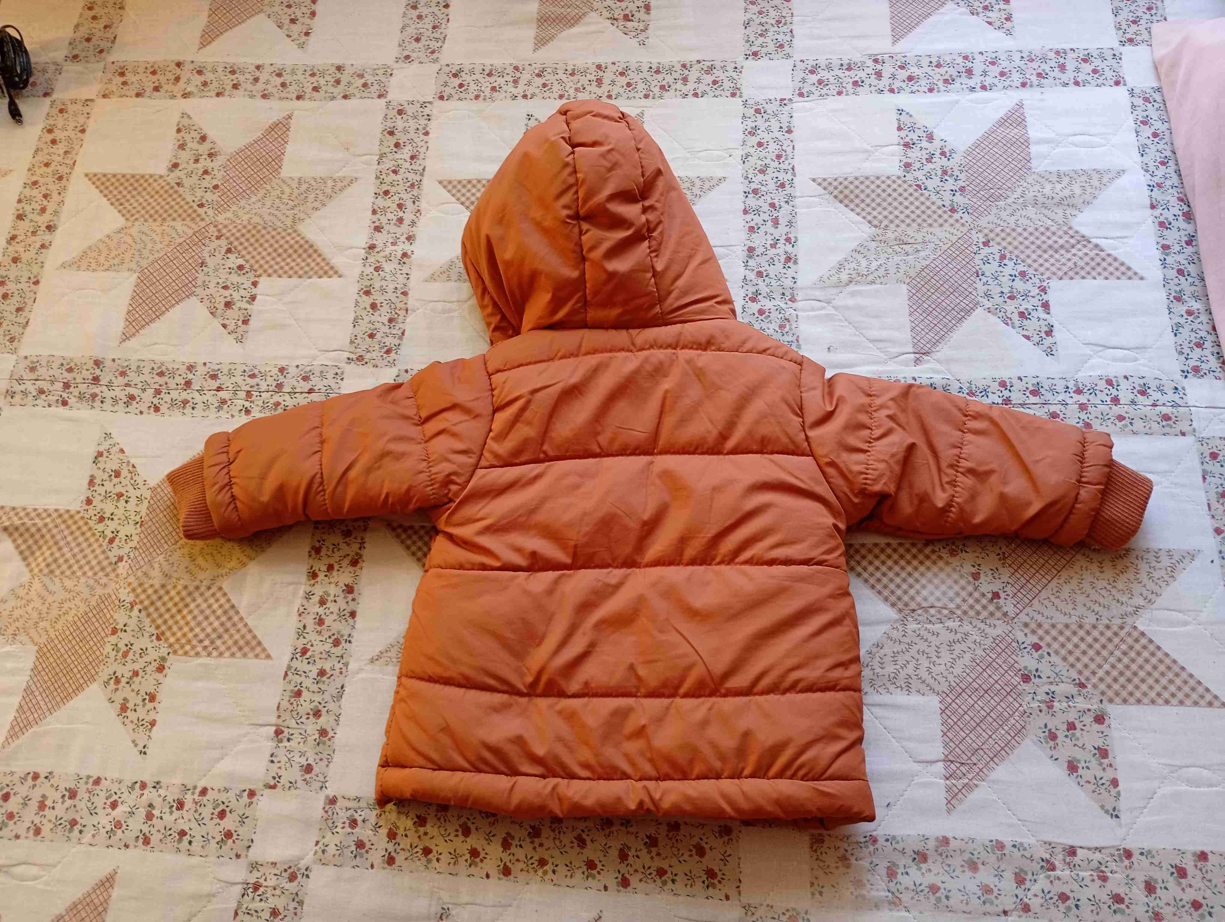 Chaqueta infantil abrigada naranja - miniatura 2