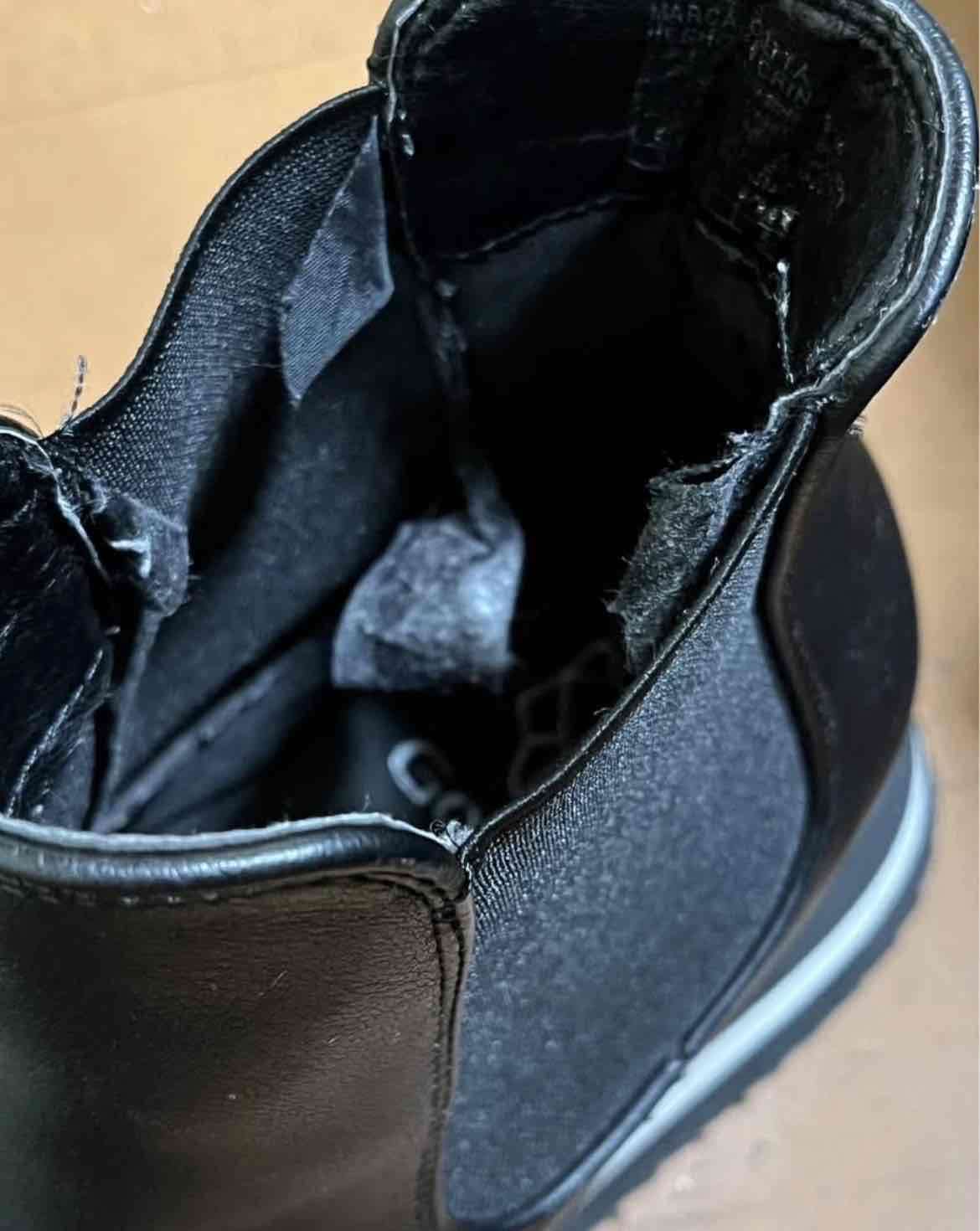 Botines negros gotta con plataforma - miniatura 3