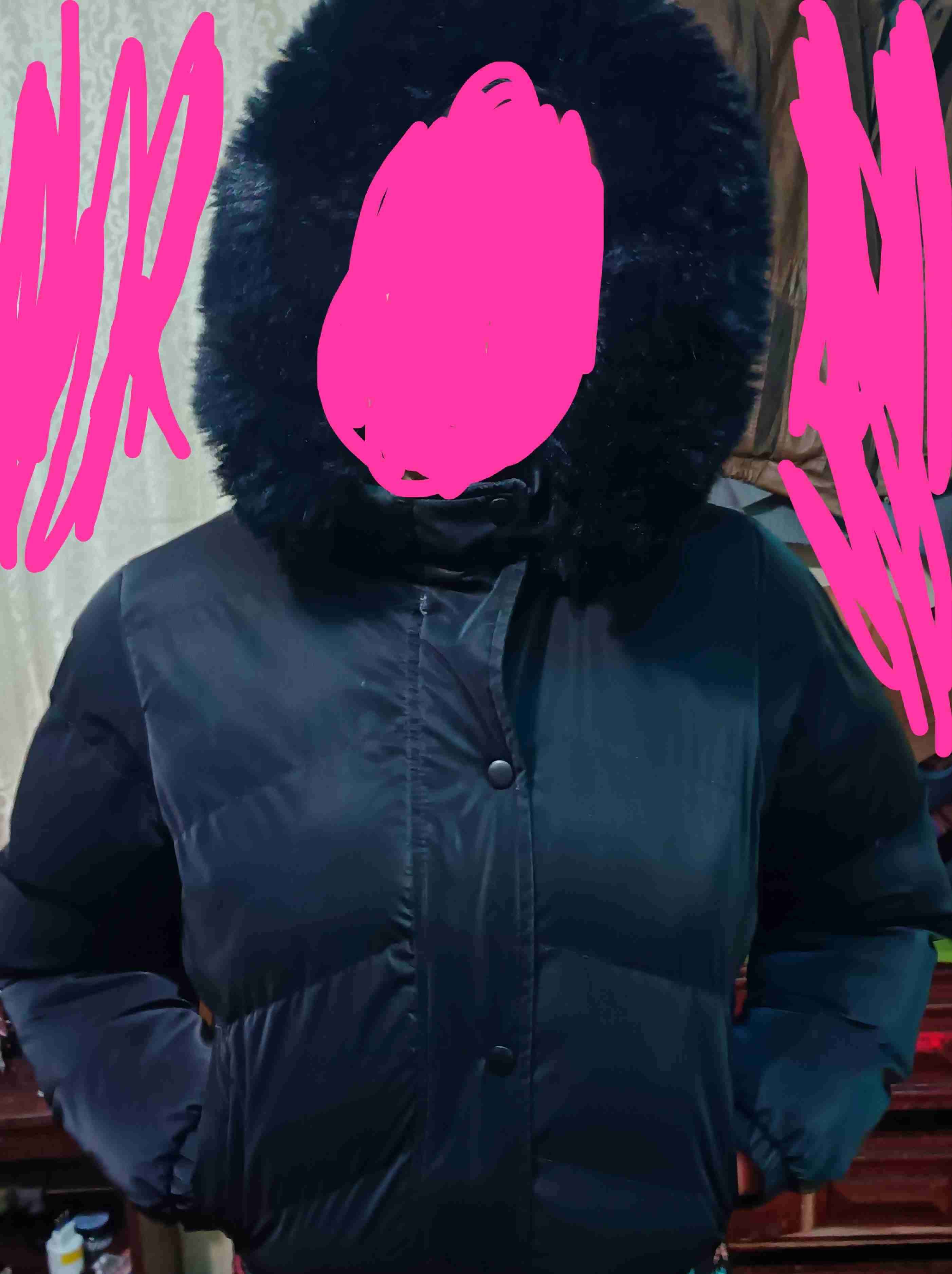 Chaqueta térmica negra con capucha - miniatura 4