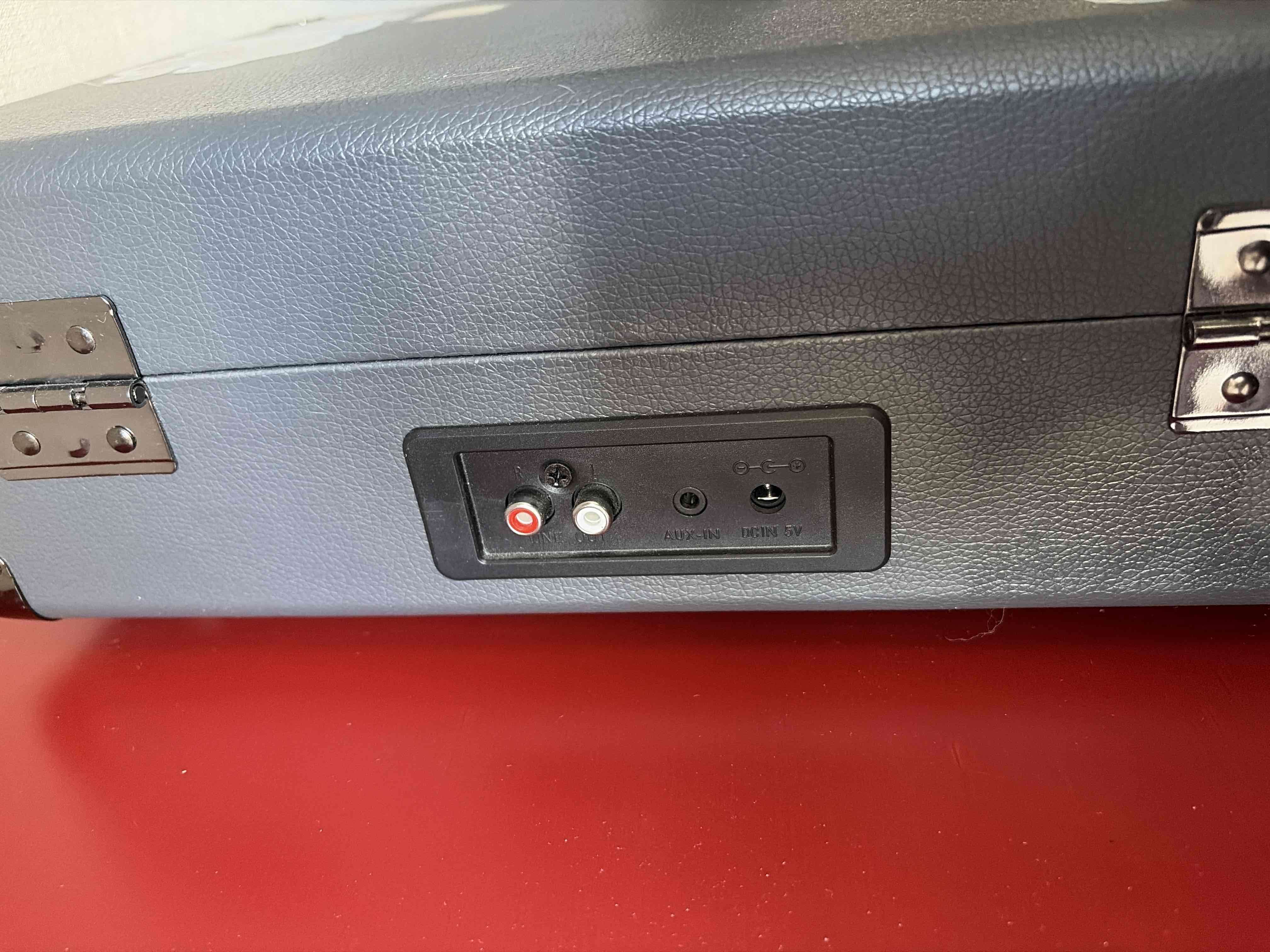 Tocadiscos Crosley portátil impecable! Modelo 5vcc - miniatura 3