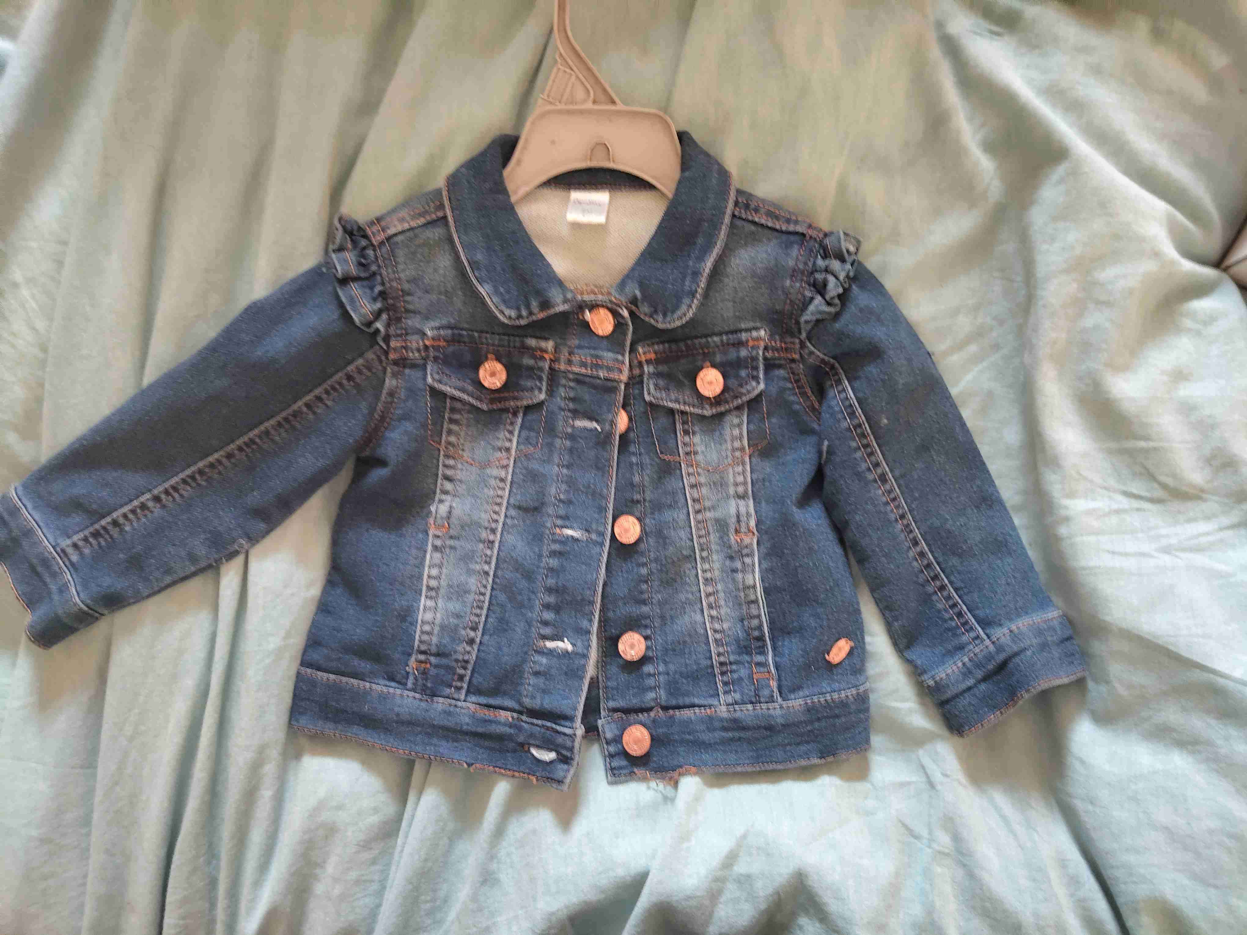 Vestido niña floral con chaqueta rosa - miniatura 4