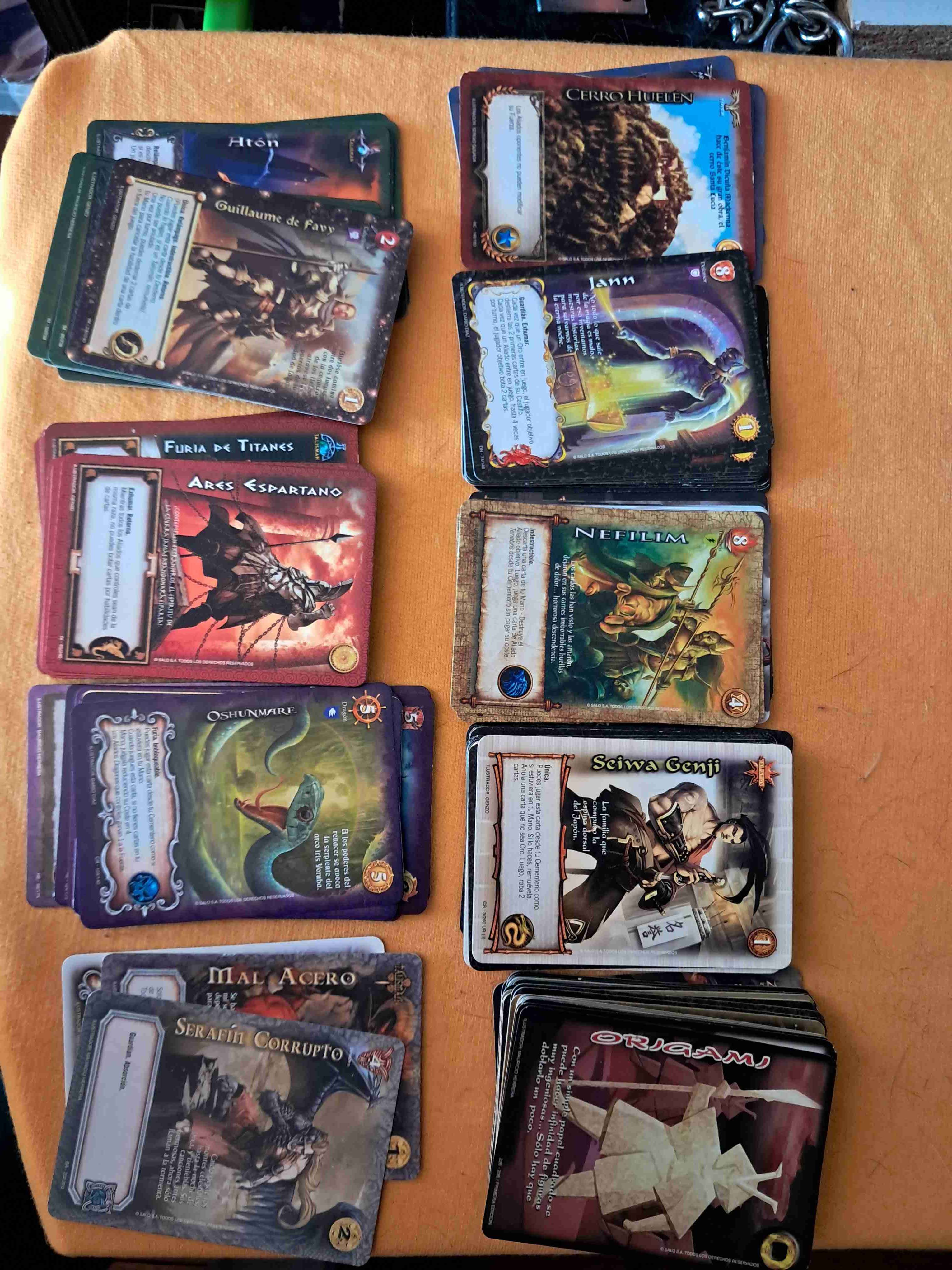 Set de cartas segunda era myl