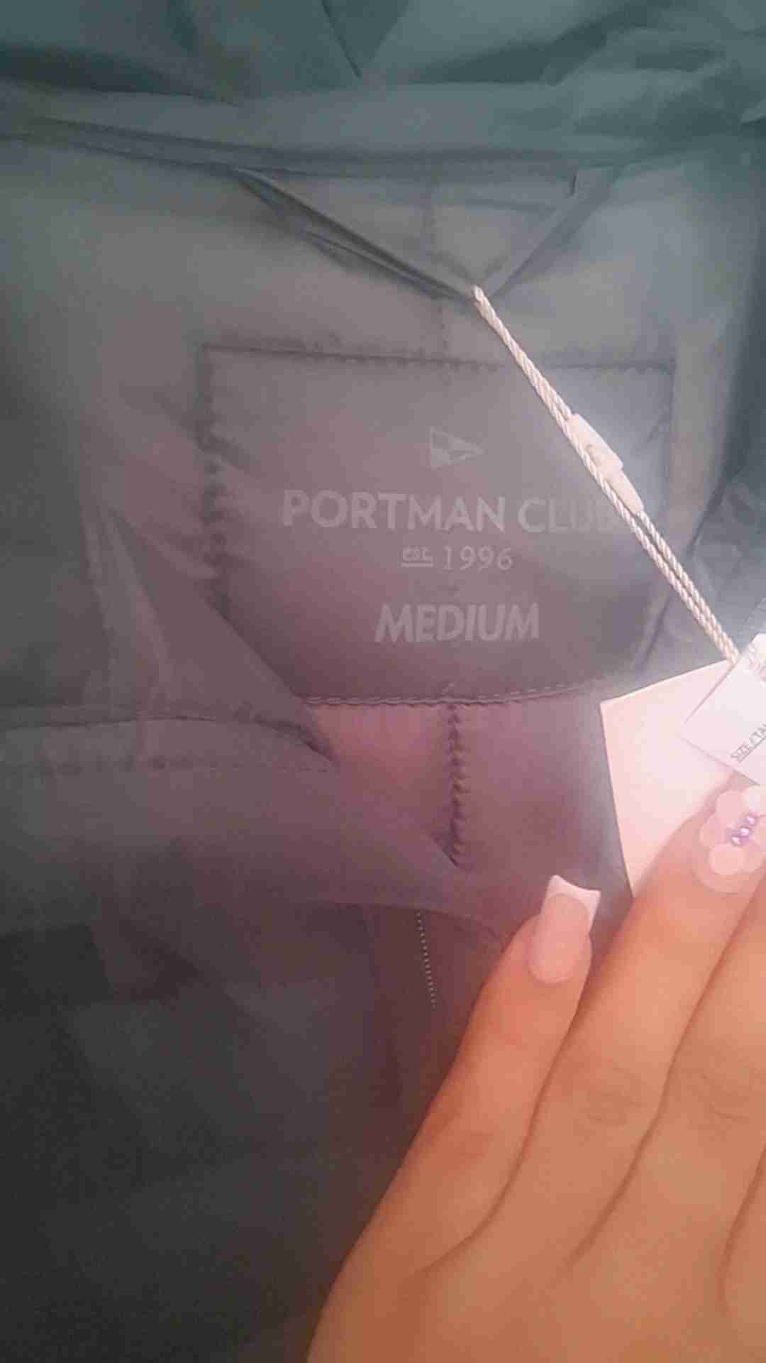 Chaqueta larga acolchada gris - miniatura 2