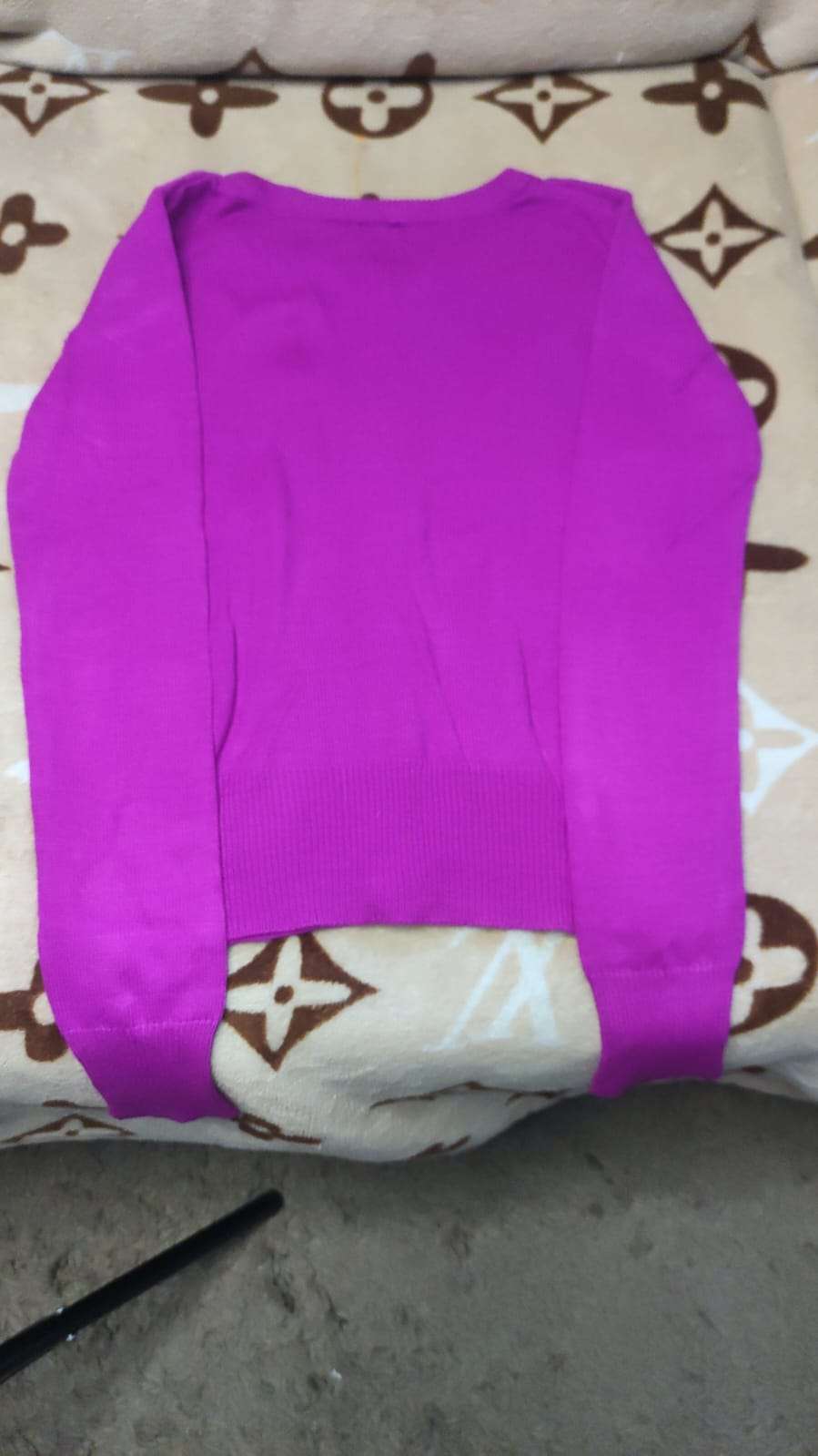 Chaleco fucsia con lentejuelas - miniatura 2